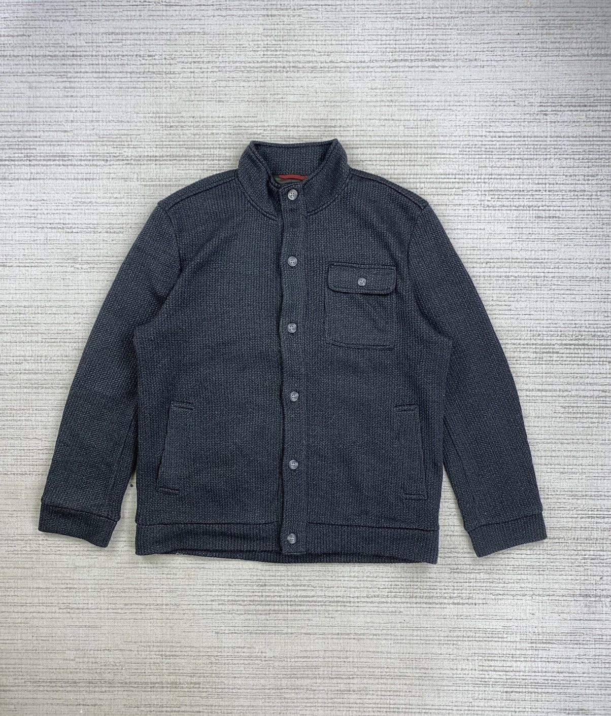 Japanese Brand × Kansai Yamamoto Vintage 90s Kansai Yamamoto Homme Buttoned Knit Jacket Size US XL / EU 56 / 4 - 1 Thumbnail