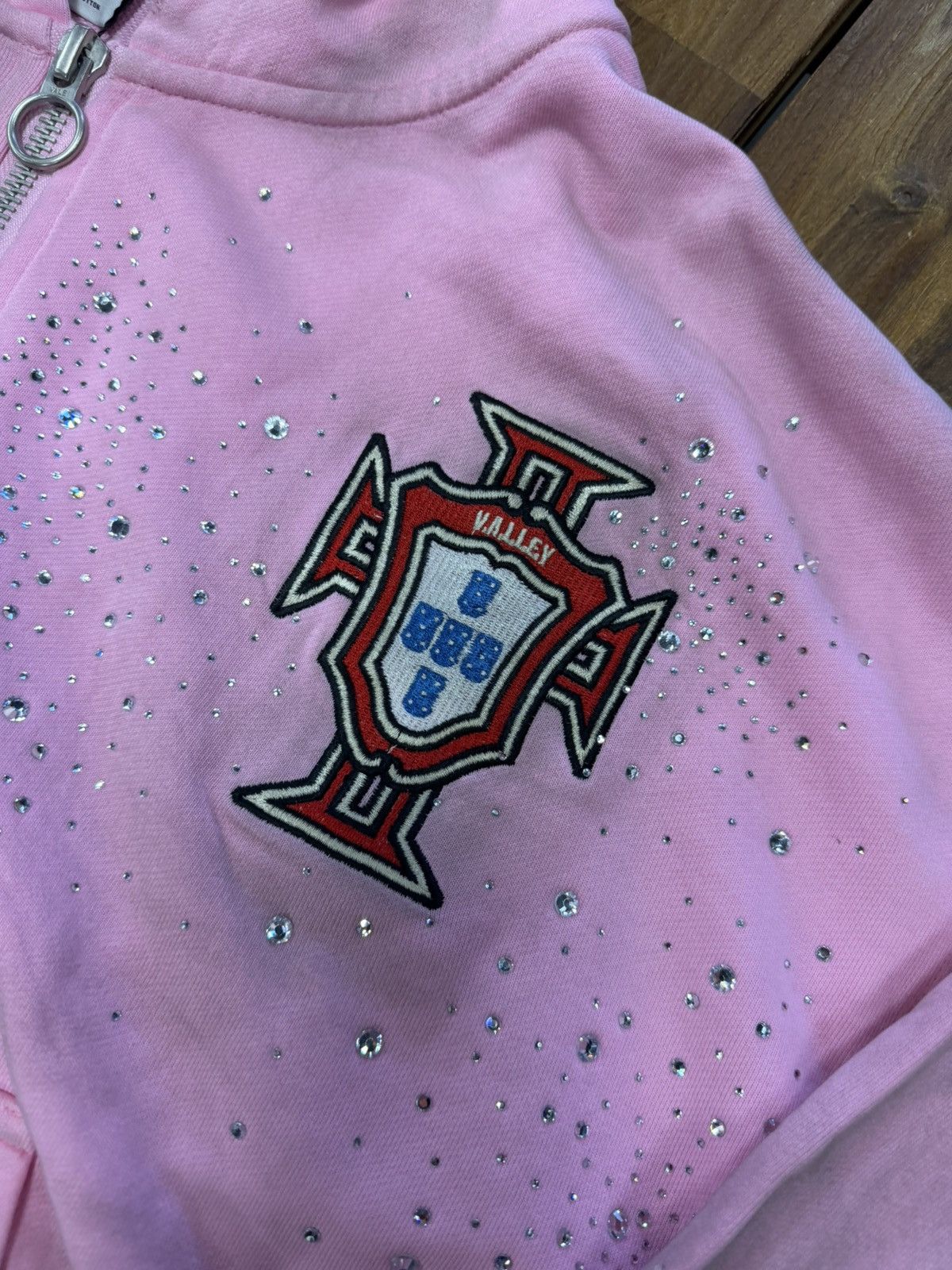 Vale Valley Portugal Pink Zip Up Size Large Size US L / EU 52-54 / 3 - 3 Thumbnail