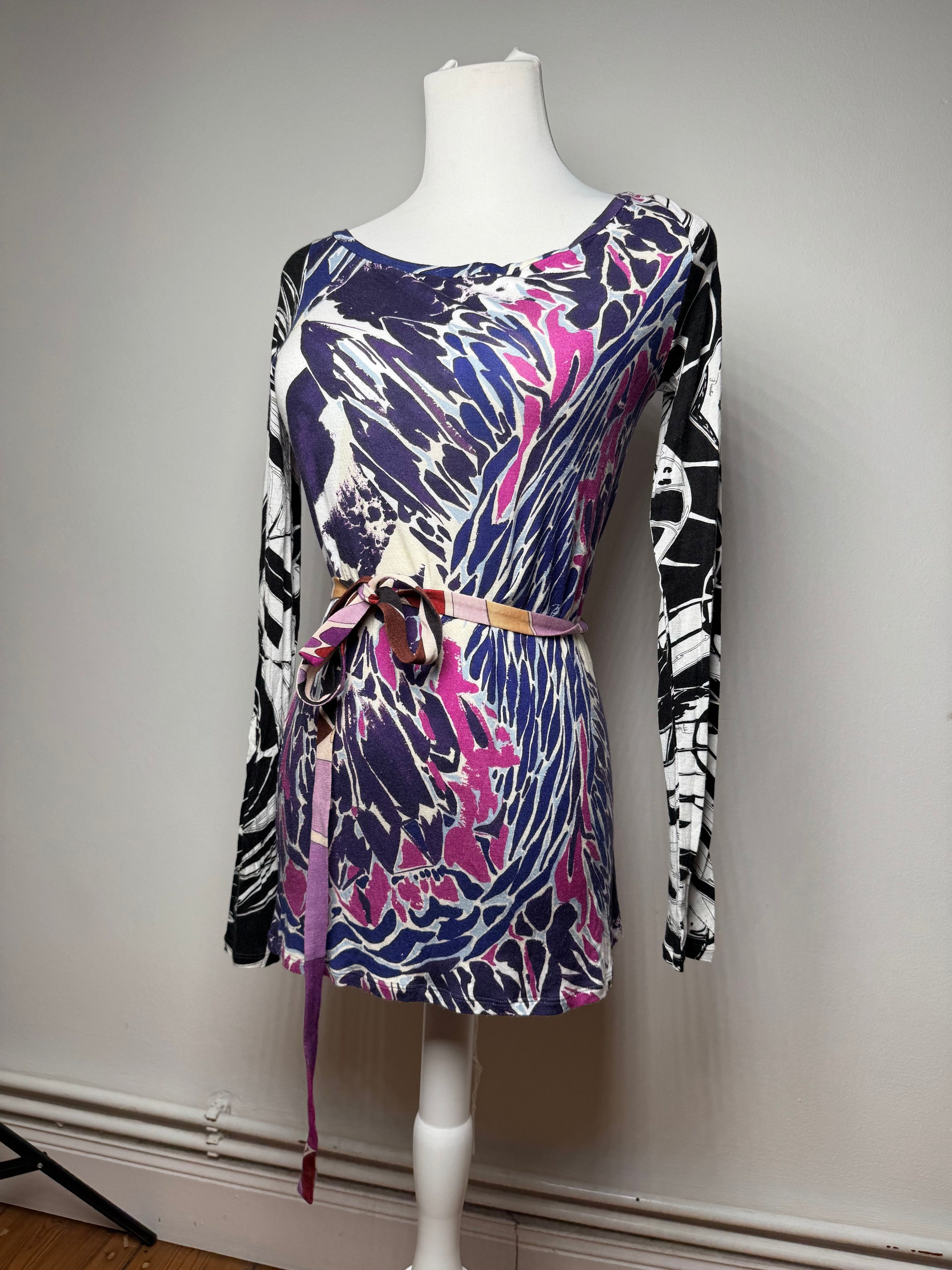 Emilio Pucci Vintage Silk Dress 34XS Size XS / US 0-2 / IT 36-38 - 1 Thumbnail