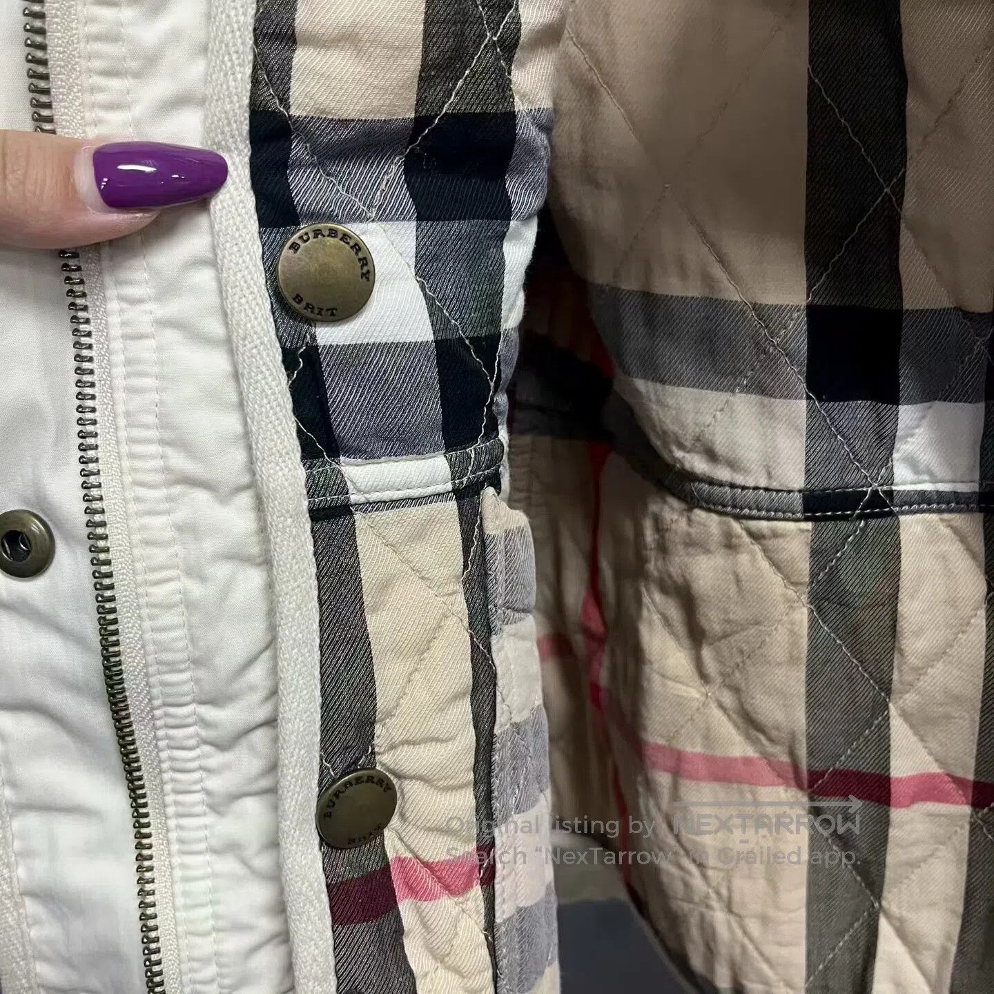 Burberry Burberry Short casual jacket coat| Size US XL / EU 56 / 4 - 5 Thumbnail
