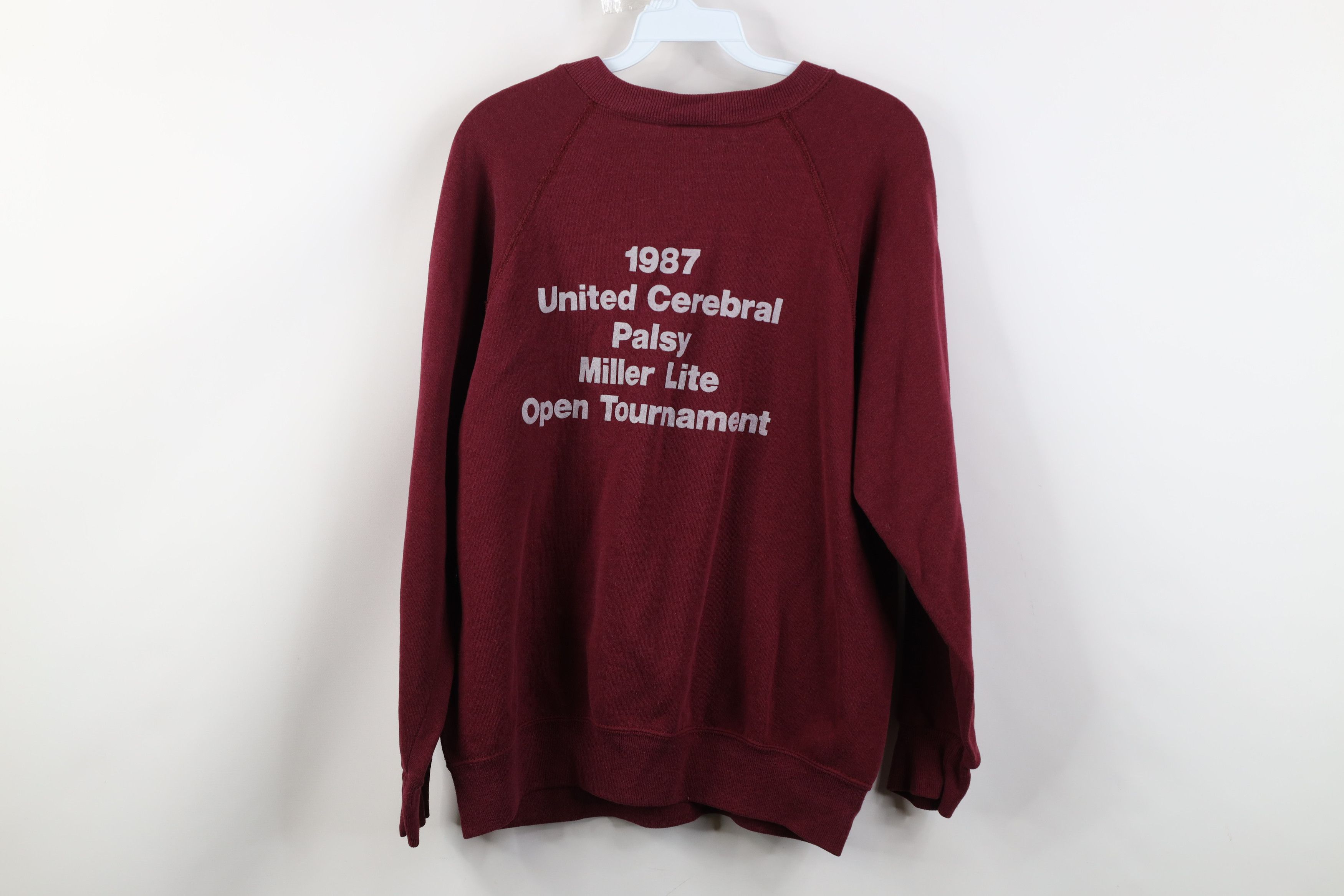 Vintage Vintage 80s American Amateur Racquetball 1987 Sweatshirt Size L / US 10 / IT 46 - 11 Thumbnail
