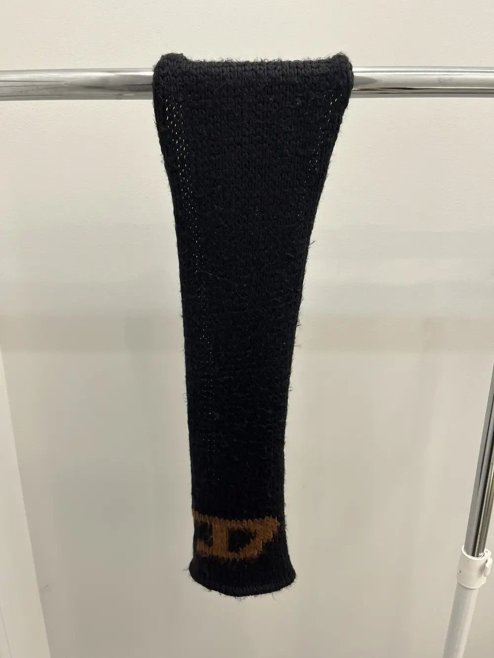 Diesel Vintage Diesel Big Logo Knit Beany Sacrf Size ONE SIZE - 4 Thumbnail