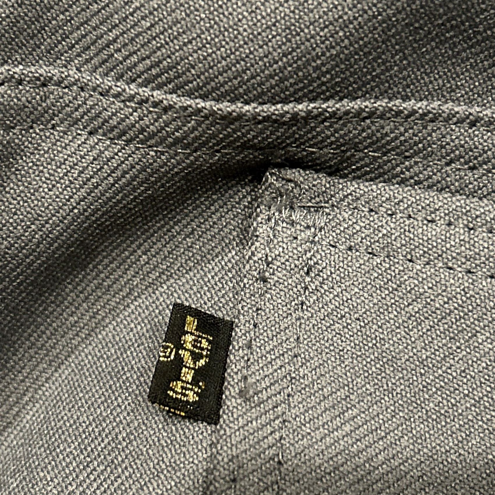 Levi's VINTAGE Levi’s 90s Gold Tab Gray Pants 35 X 32 USA Cotton B15 Size US 35 - 3 Thumbnail
