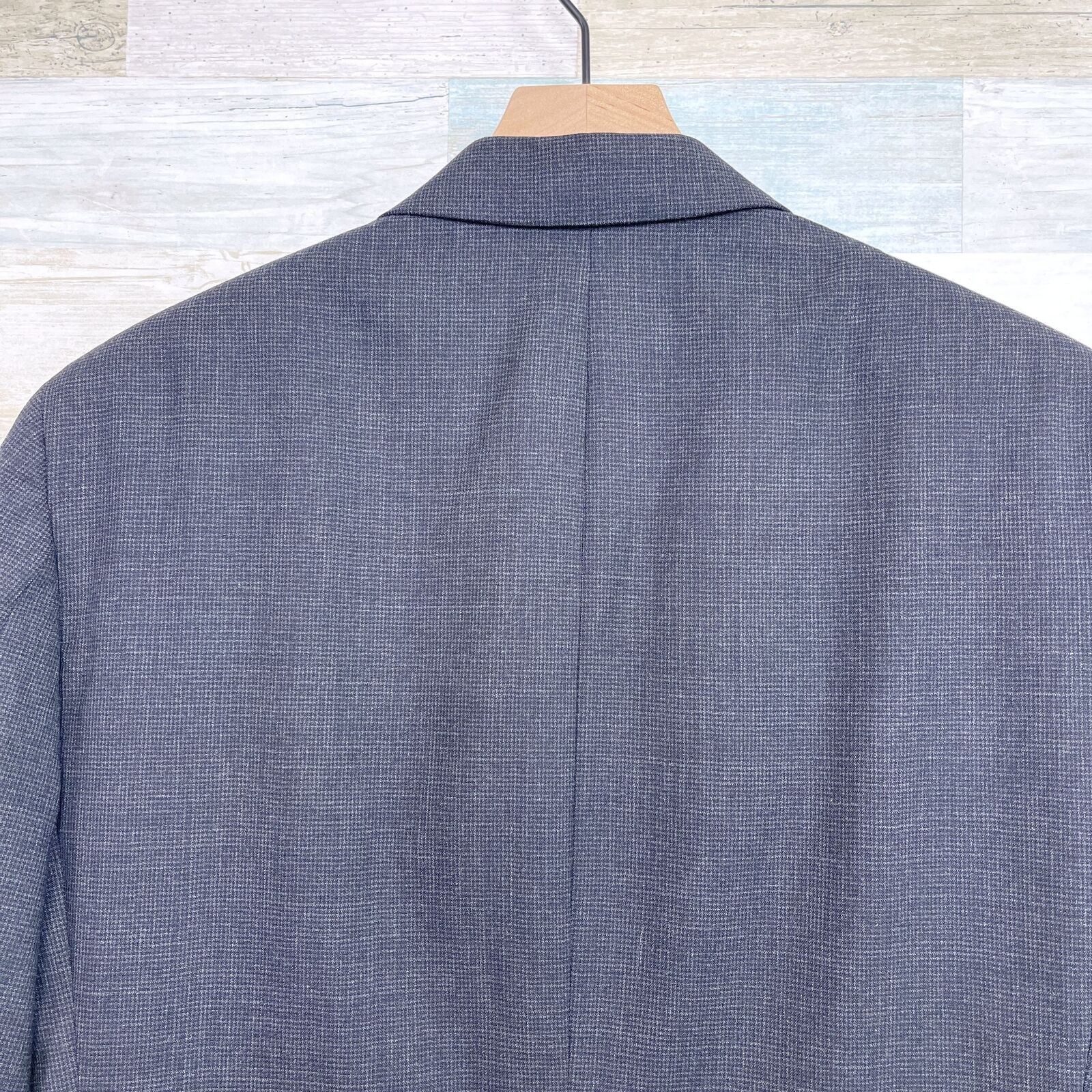 Jos. A. Bank Jos A Bank Wool 2 Piece Suit Dark Gray Two Button 40R 34x29 Size 40R - 7 Thumbnail