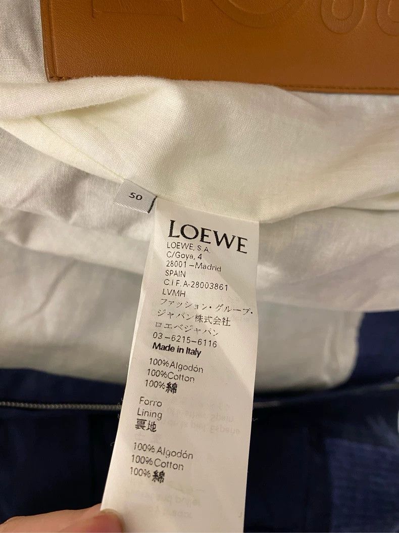 Loewe LOEWE Cuffed leather pocket with logo and skull embroidere Size XL / US 12-14 / IT 48-50 - 6 Thumbnail