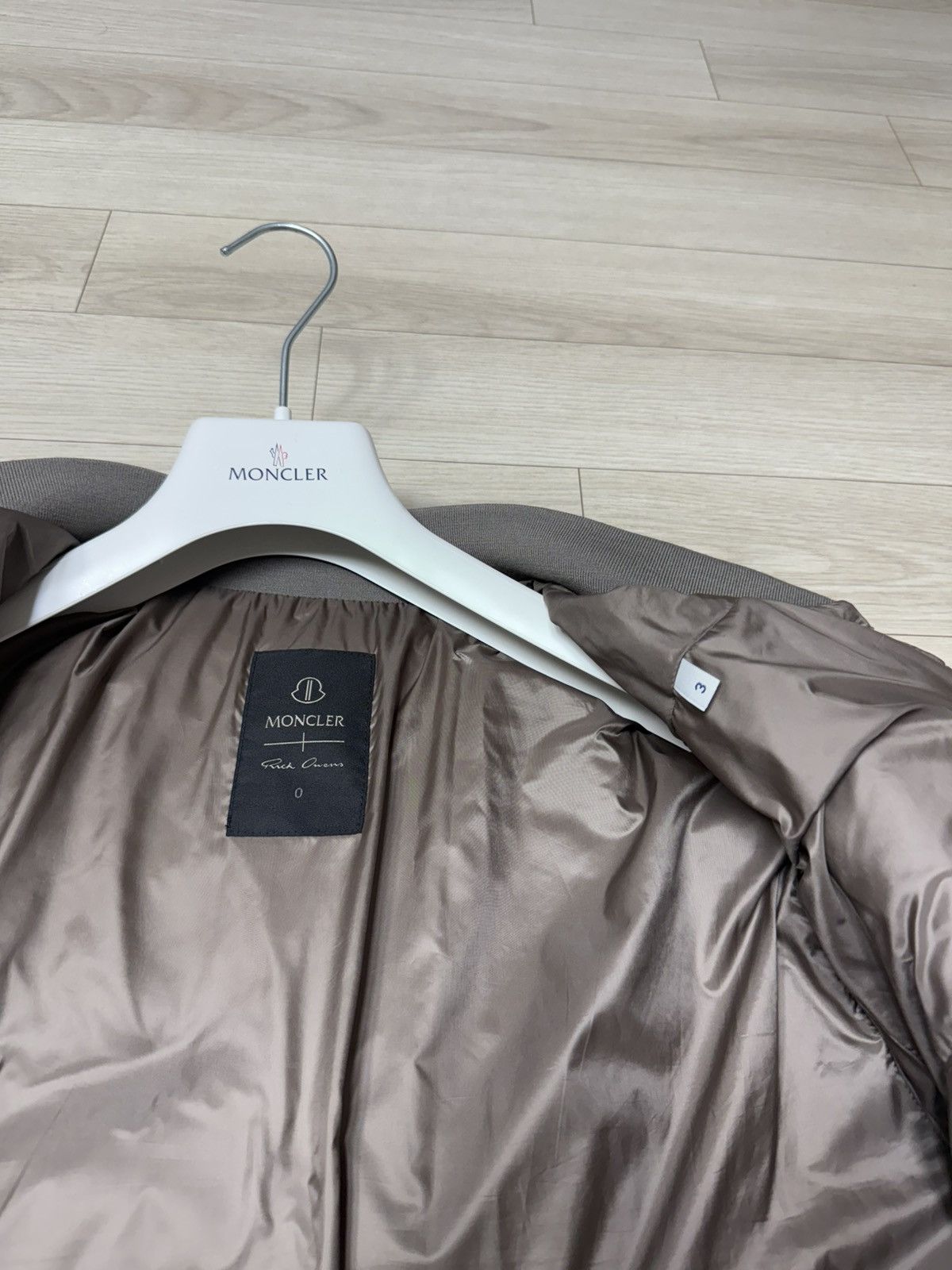 Moncler Genius Moncler x Rick owens - megapenta flight down bomber jacket Size US L / EU 52-54 / 3 - 7 Thumbnail