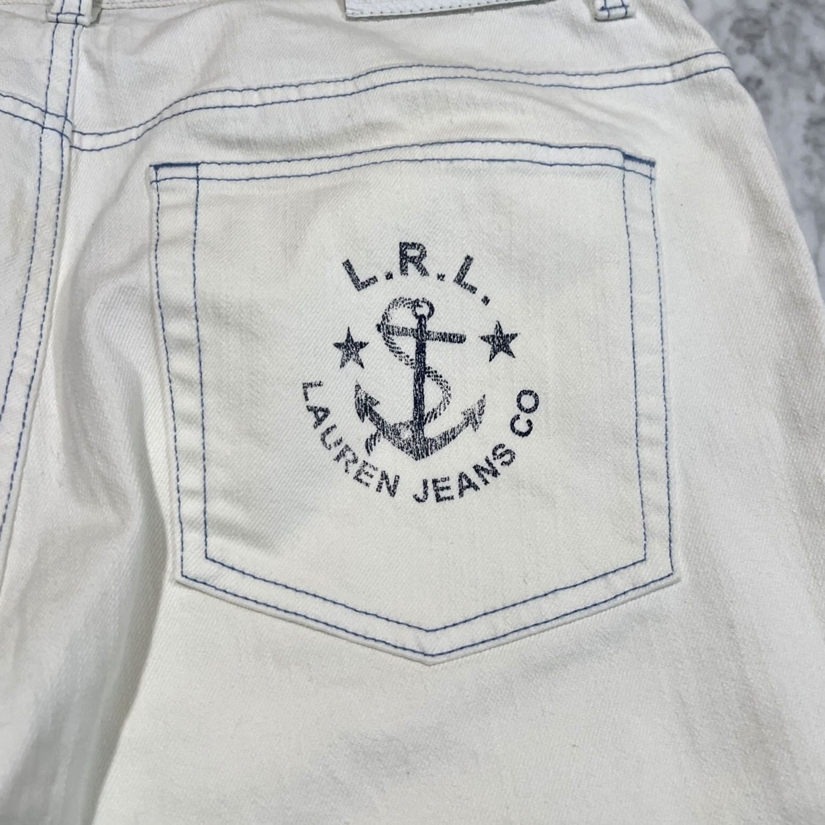 Ralph Lauren Ralph Lauren Lauren Jeans Nautical Classic Midcalf Rope Belt White Size 12/P Petites Women Size 34" / US 12 / IT 48 - 5 Thumbnail
