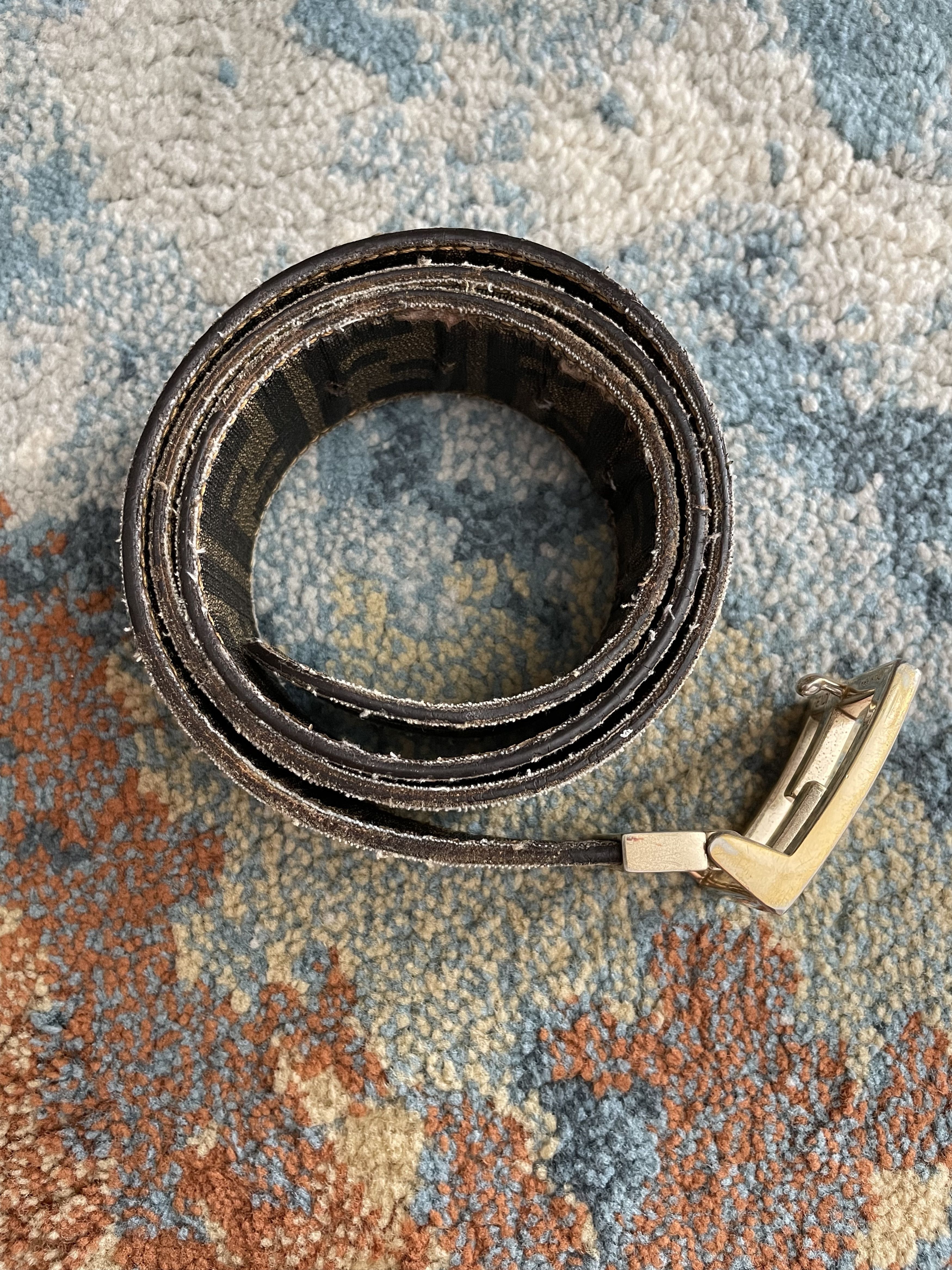 Fendi Fendi Vintage Monogram Canvas Belt Size ONE SIZE - 3 Thumbnail