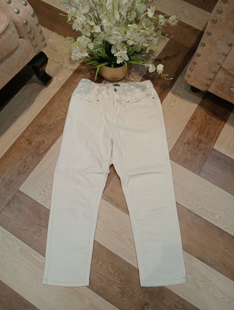 Issey Miyake ISSEY MIYAKE PLANTATION STRETCH PANTS - SIZE M Size 30" / US 8 / IT 44 - 1 Thumbnail