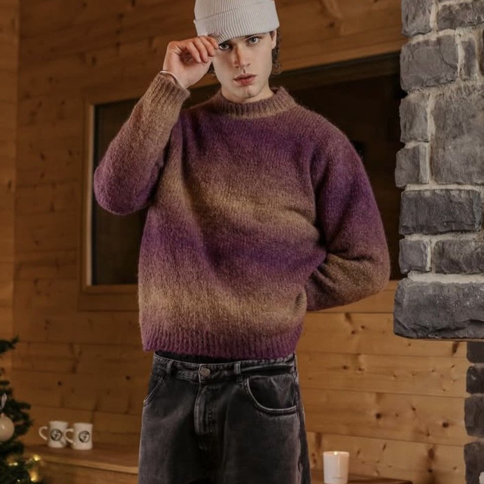 Other 545 Ombre Mohair Alpaca Wool Sweater Size US S / EU 44-46 / 1 - 4 Thumbnail
