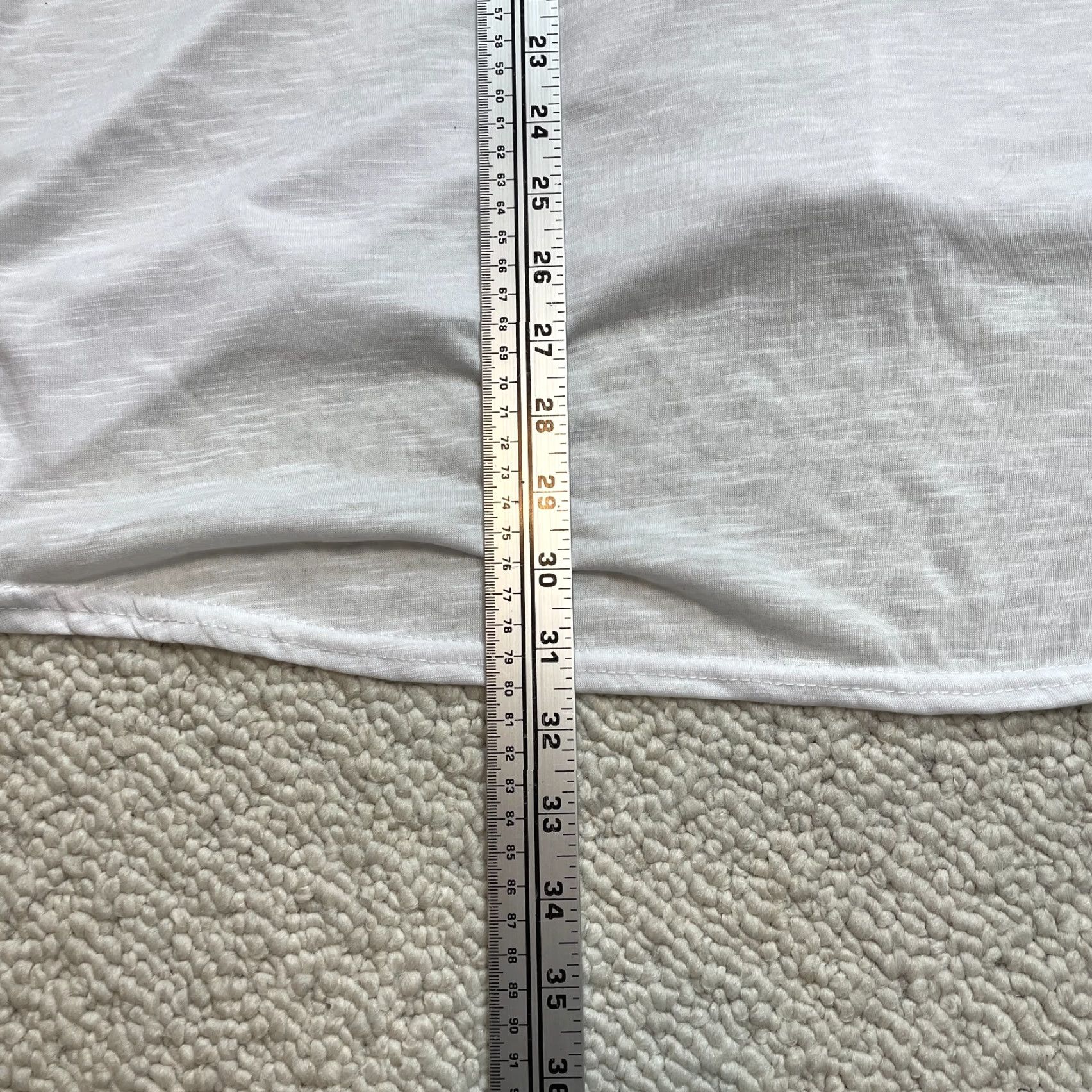 Boohoo Boohoo Tank Top Shirt Womens M White with Colorful Straps Backless Soft Cropped Spaghetti Strap V-Neck Sleeveless Casual Size M / US 6-8 / IT 42-44 - 4 Thumbnail