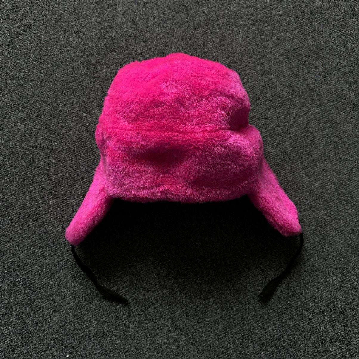 Le Grande Bleu (L.G.B.) VTG Japanese Style Faux Fur Polyester Pink Ushanka Hat Cap Size ONE SIZE - 6 Thumbnail
