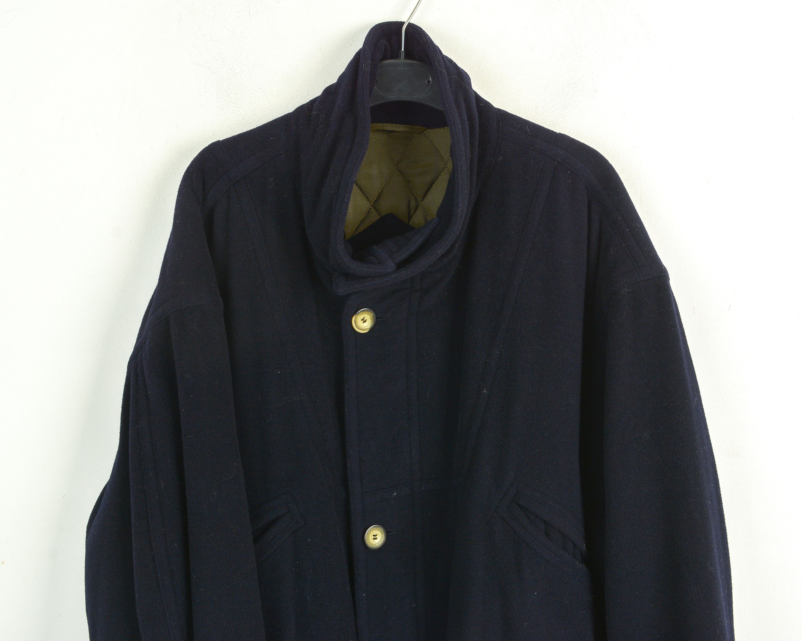 Hugo Boss Malenkow Men L Wool Cashmere Jacket Pea Coat EU 52 Winter Size US L / EU 52-54 / 3 - 9 Thumbnail