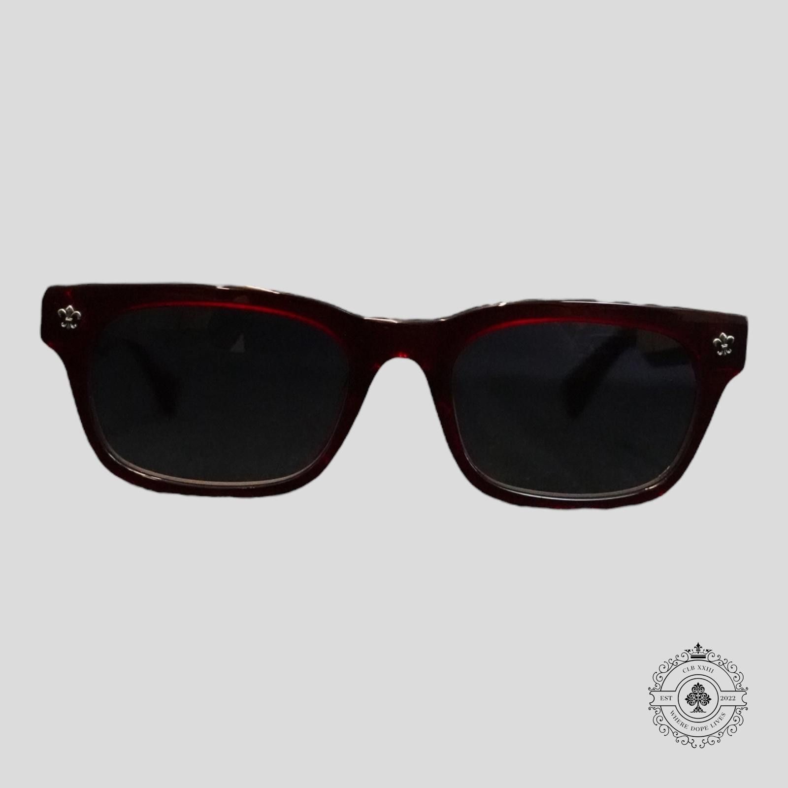 Chrome Hearts Chrome Hearts Gittin Any? Glasses in Red/Silver Size ONE SIZE - 2 Thumbnail