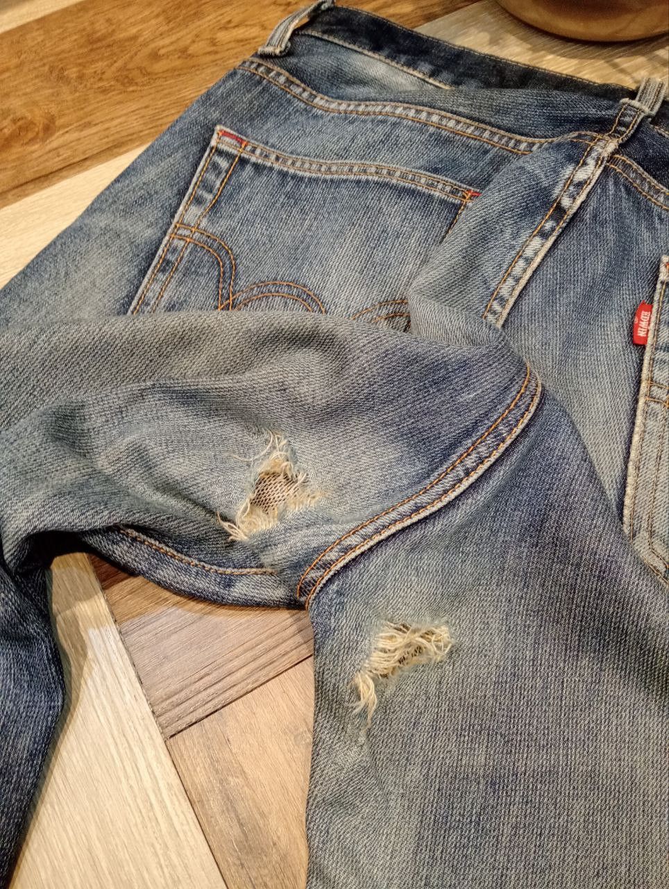 Edwin VINTAGE EDWIN ZYLON X KUSHITANI HAMAMATSU LIMITED JEANS Size US 33 - 15 Thumbnail