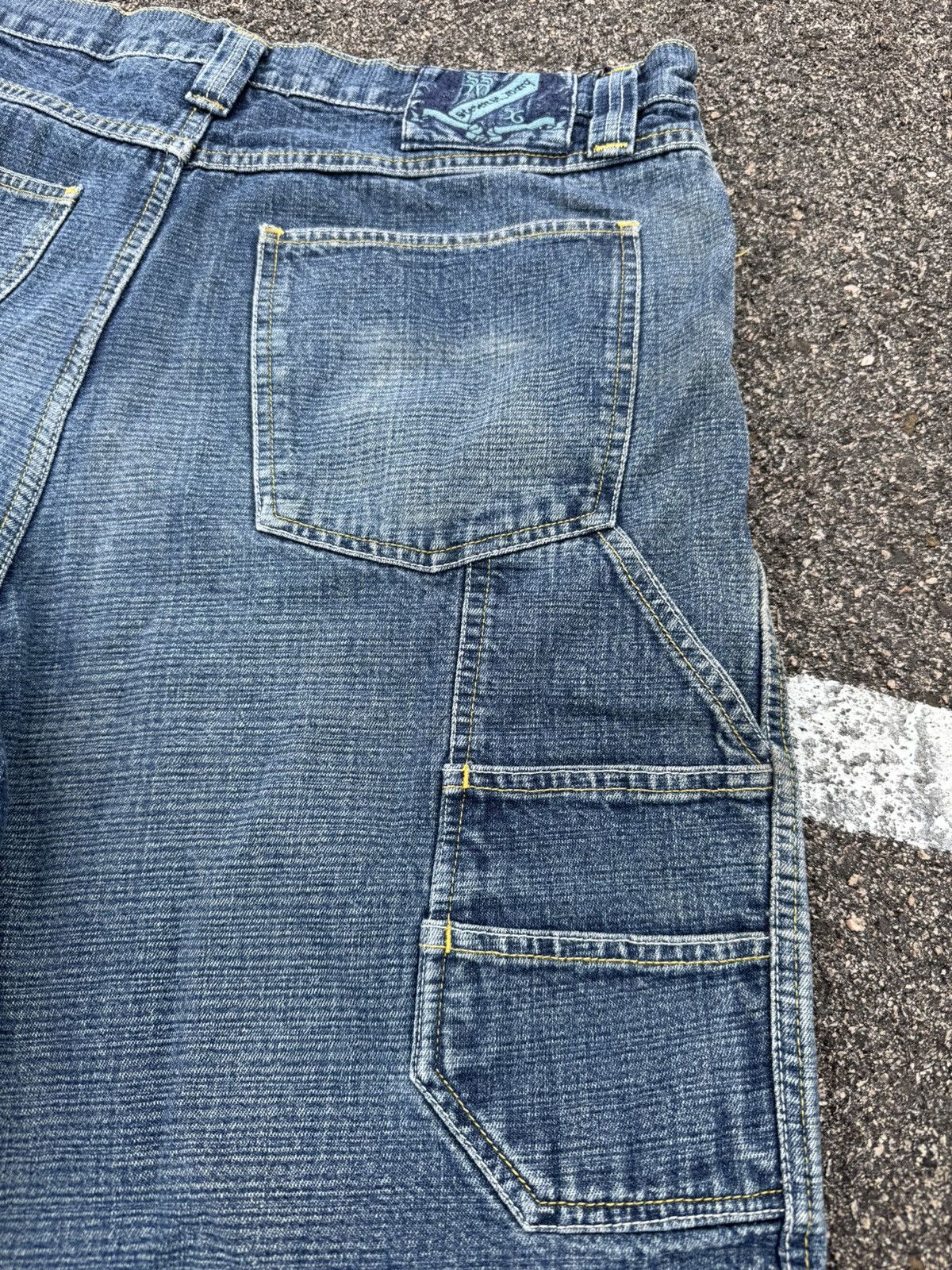 Southpole × Vintage Vintage Steven St. Marq Baggy Shorts Y2K Size US 38 / EU 54 - 3 Thumbnail