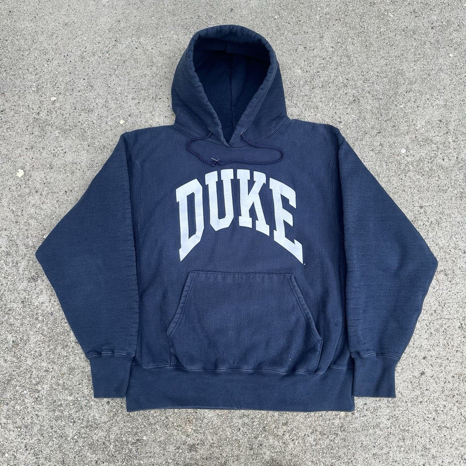 NCAA × Vintage Vintage 90s University Of Duke Blue Devils Pro Weave Hoodie Size US M / EU 48-50 / 2 - 1 Thumbnail