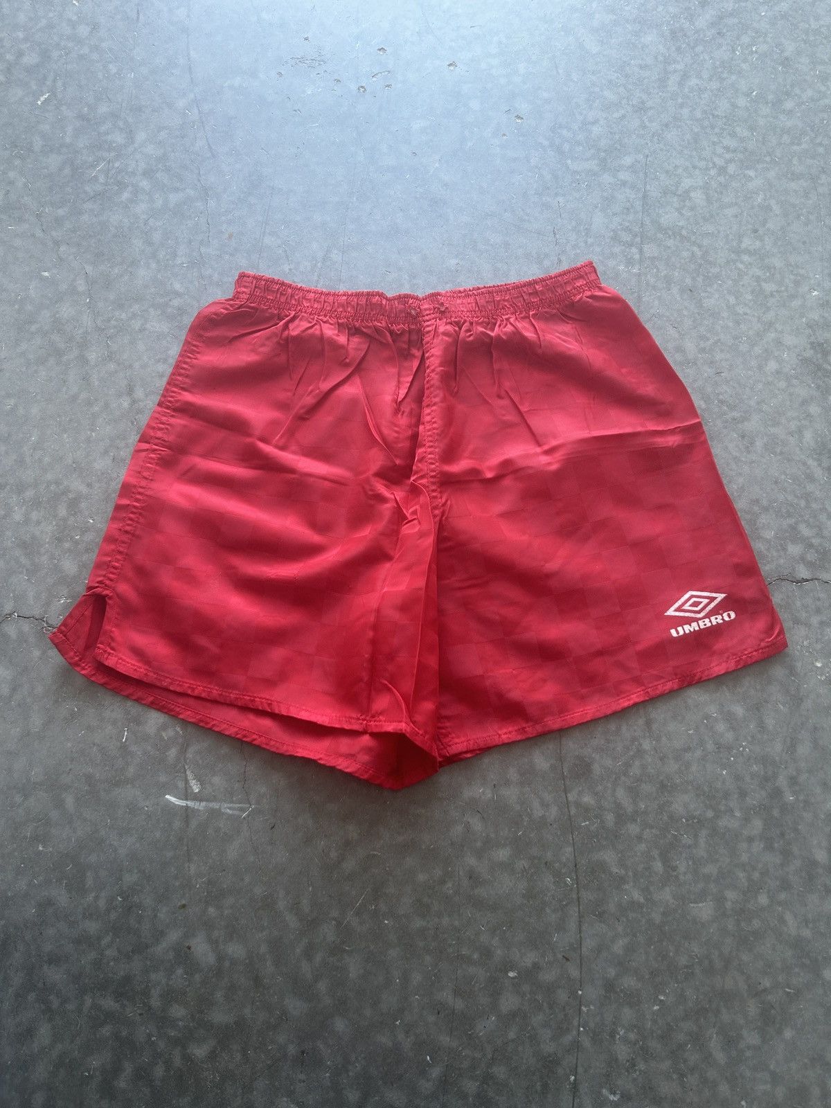 Umbro × Vintage Vintage 90s Umbro Checkered Shorts Size US 30 / EU 46 - 1 Thumbnail