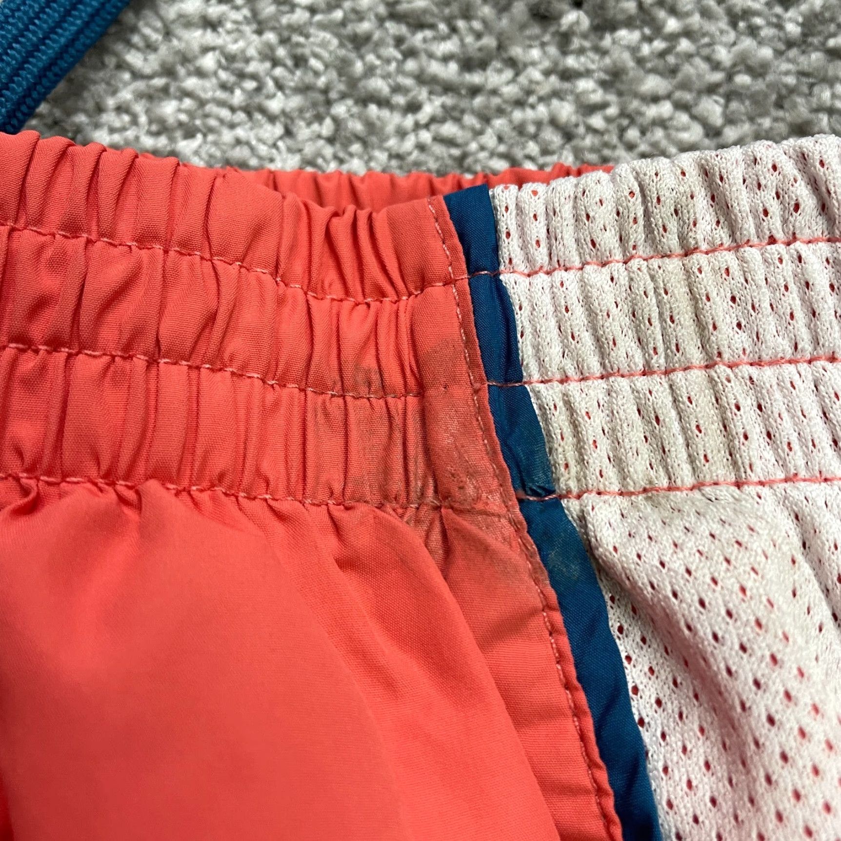 Vintage Raya Sun Orange Active Shorts Women L 28 in Drawstring Lined 4 in Inseam Athletic Running Size 36" / US 14 / IT 50 - 5 Thumbnail