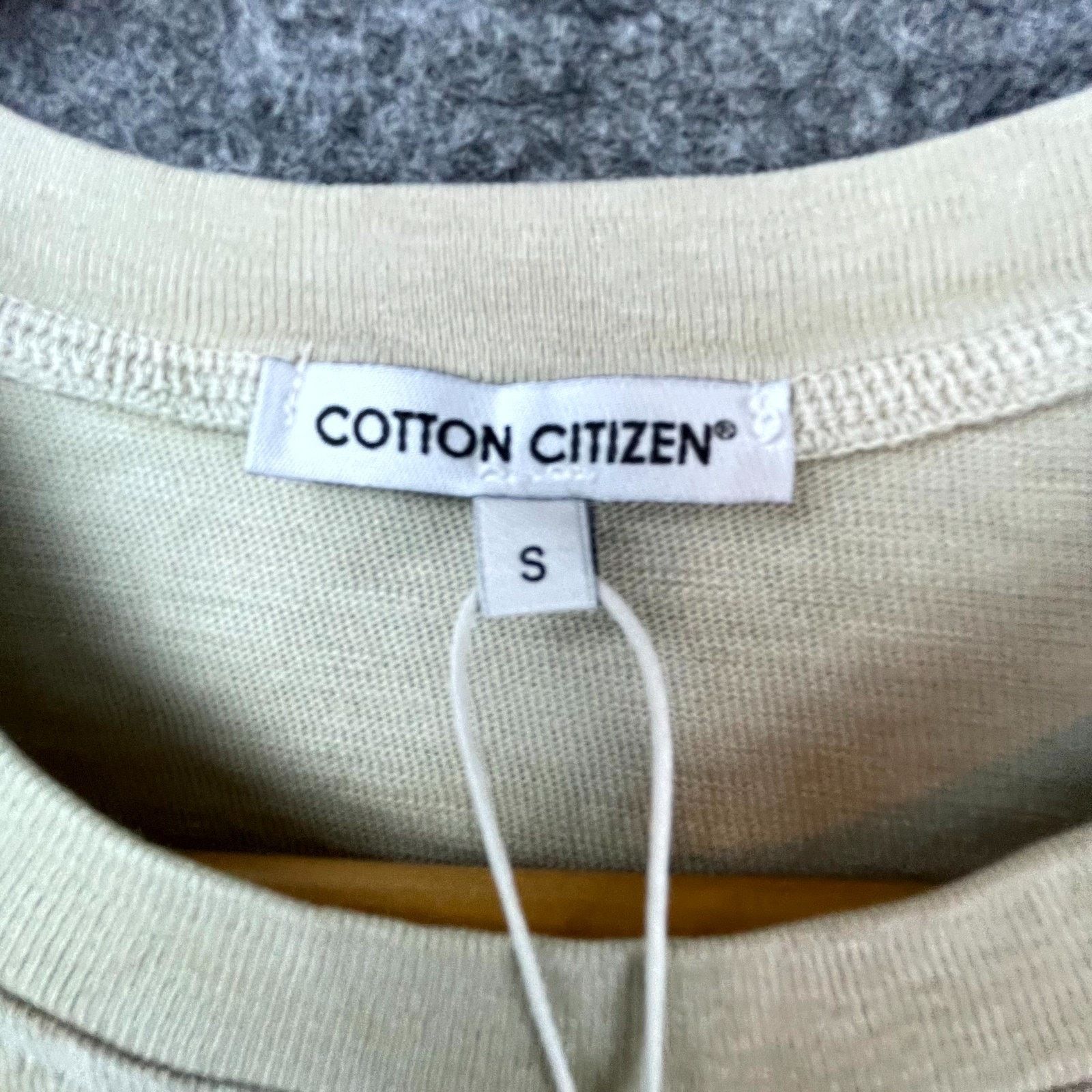COTTONCITIZEN Cotton Citizen Presley T-Shirt Men Small Cashew Vintage Wash Size US S / EU 44-46 / 1 - 4 Thumbnail