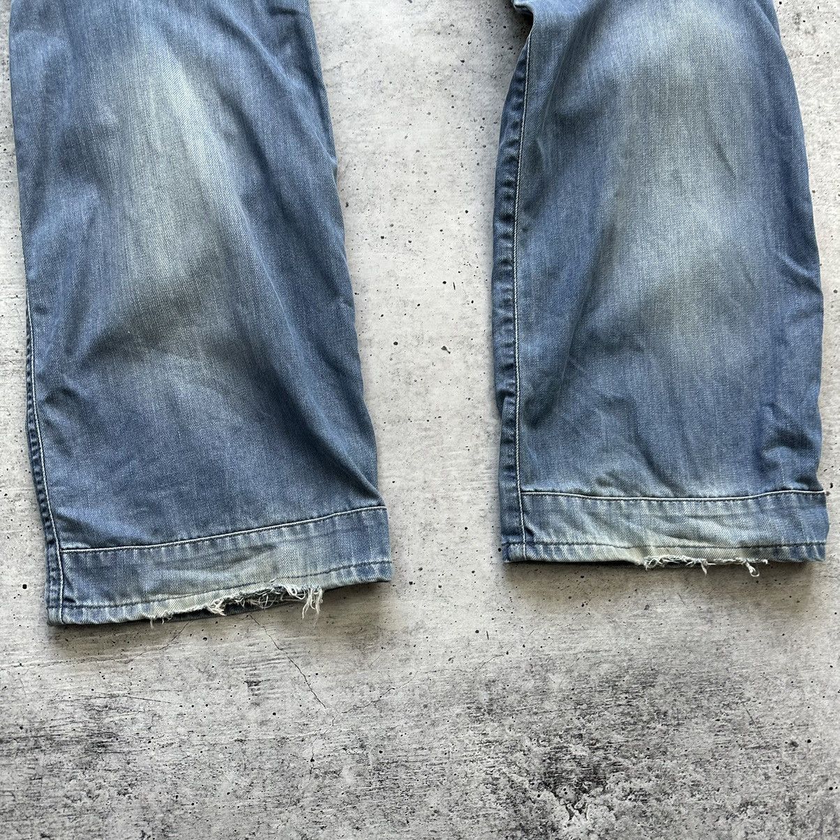 Other G Star Raw Vintage Denim Pants Double Knee Jeans Y2K Hype Size US 32 / EU 48 - 12 Thumbnail