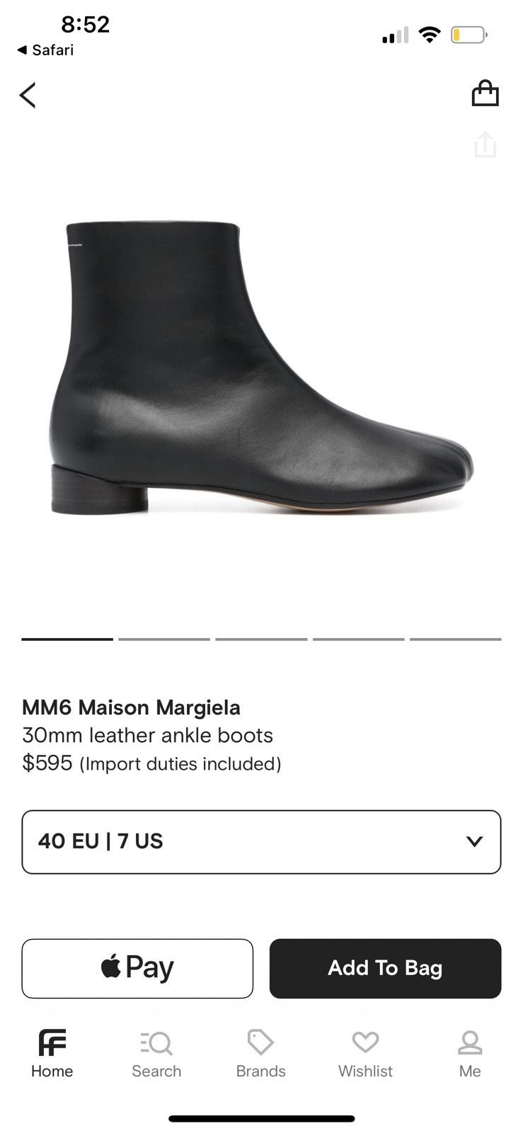Maison Margiela Maison Margiela Ankle Boots Size US 10 / IT 40 - 6 Thumbnail