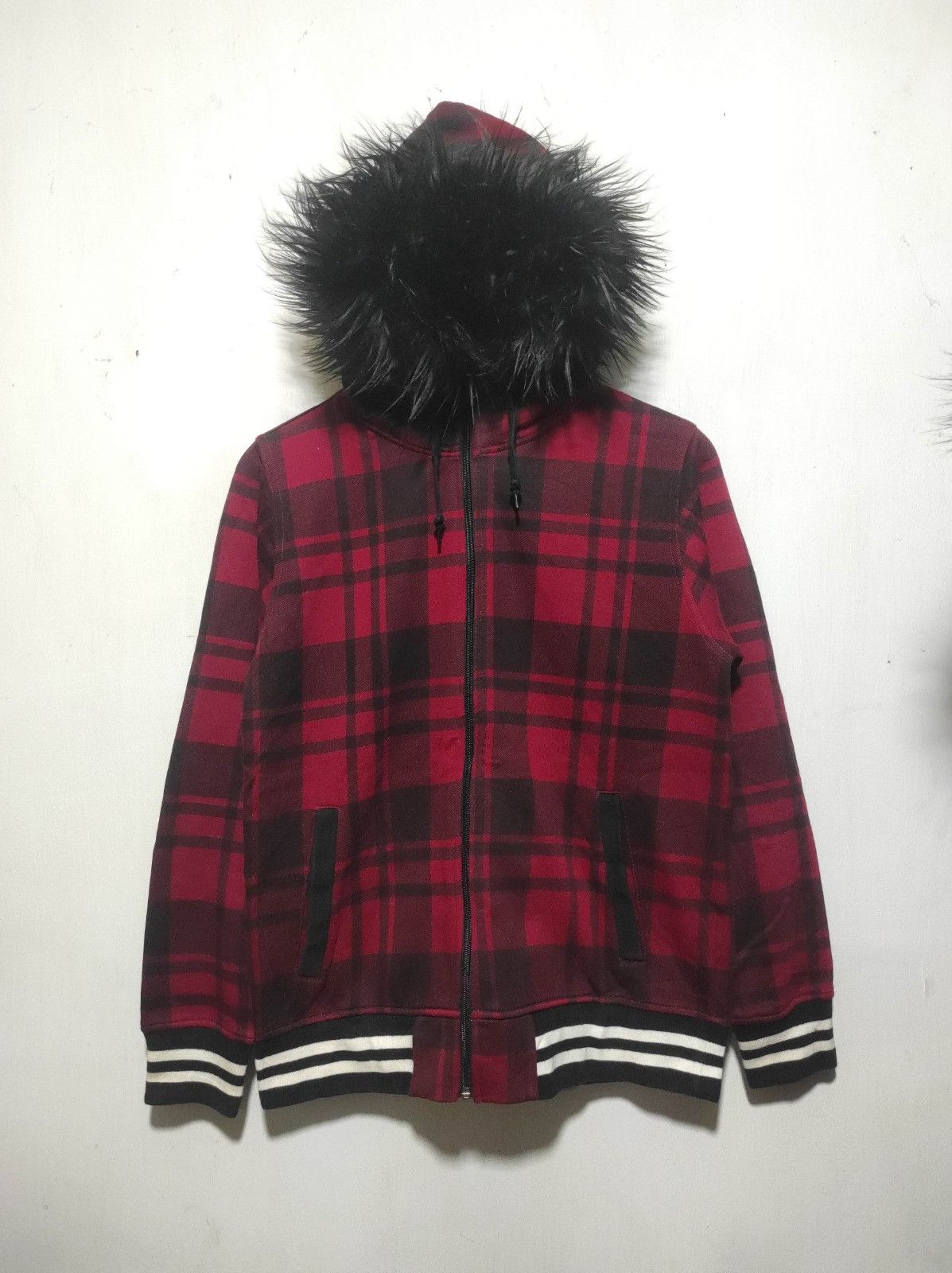 Japanese Brand one After 99 zipper fur hoodie ifsix LGB style Size US M / EU 48-50 / 2 - 2 Thumbnail