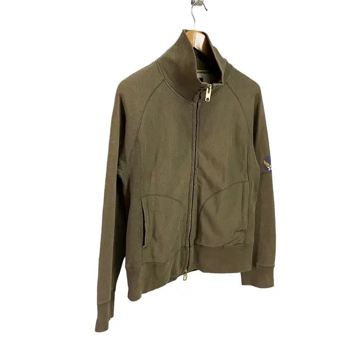 Schott Schott US Air Force Style Zipper Sweater Size US M / EU 48-50 / 2 - 4 Thumbnail
