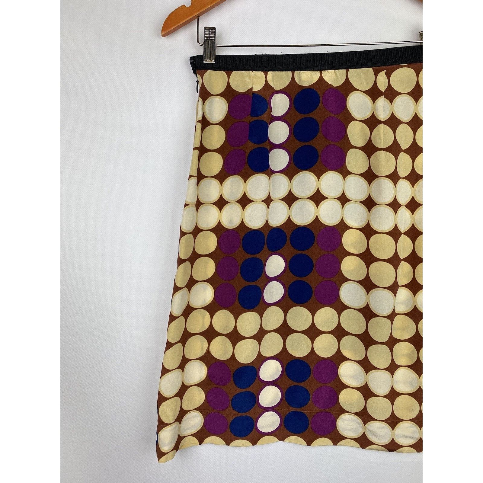 Marni Marni X H&M ladies silk geometric pattern skirt Size 28" / US 6 / IT 42 - 10 Thumbnail