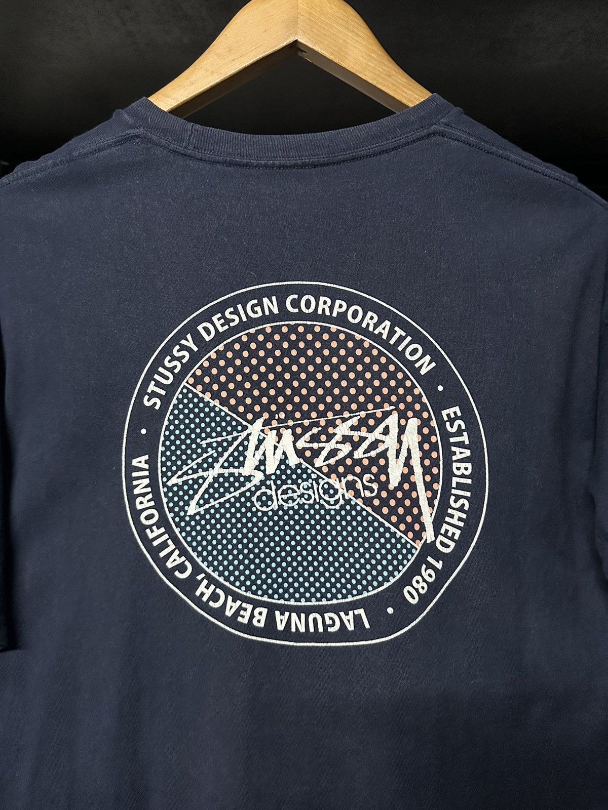 Stussy Stussy Designs Laguna Beach Faded Tee Size US L / EU 52-54 / 3 - 3 Thumbnail