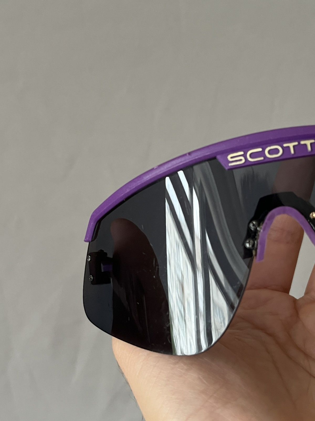 Other 80-90s Scott Eclipse Sport Cycling Purple Glasses Size ONE SIZE - 20 Thumbnail