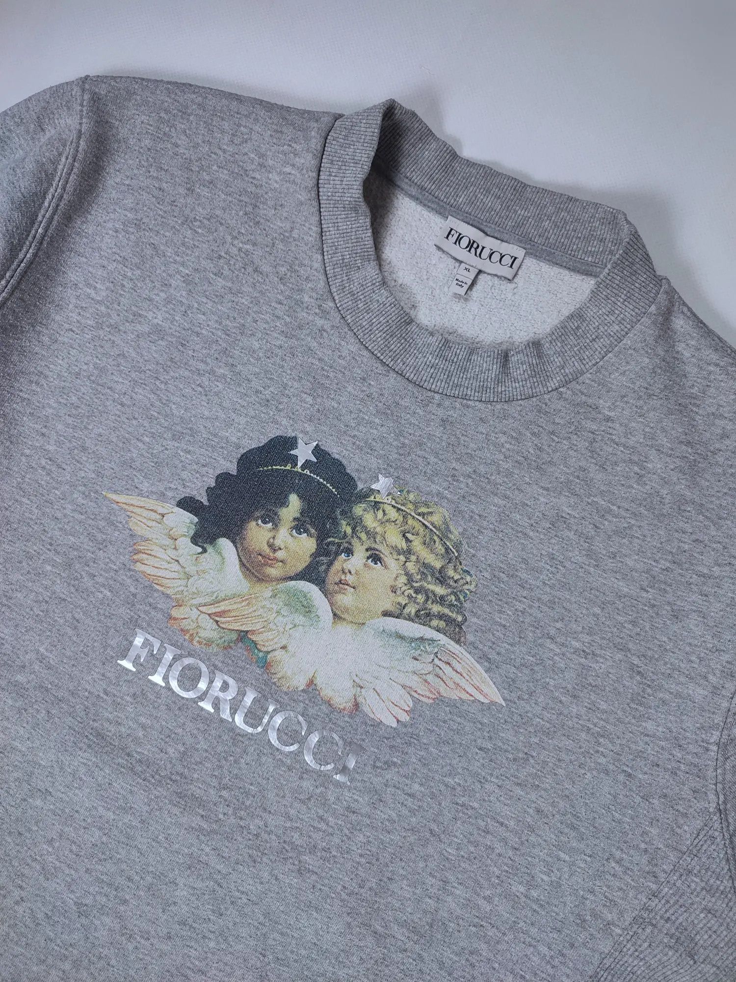 Fiorucci Fiorucci Angels print sweatshirt crewneck Size US XL / EU 56 / 4 - 9 Thumbnail