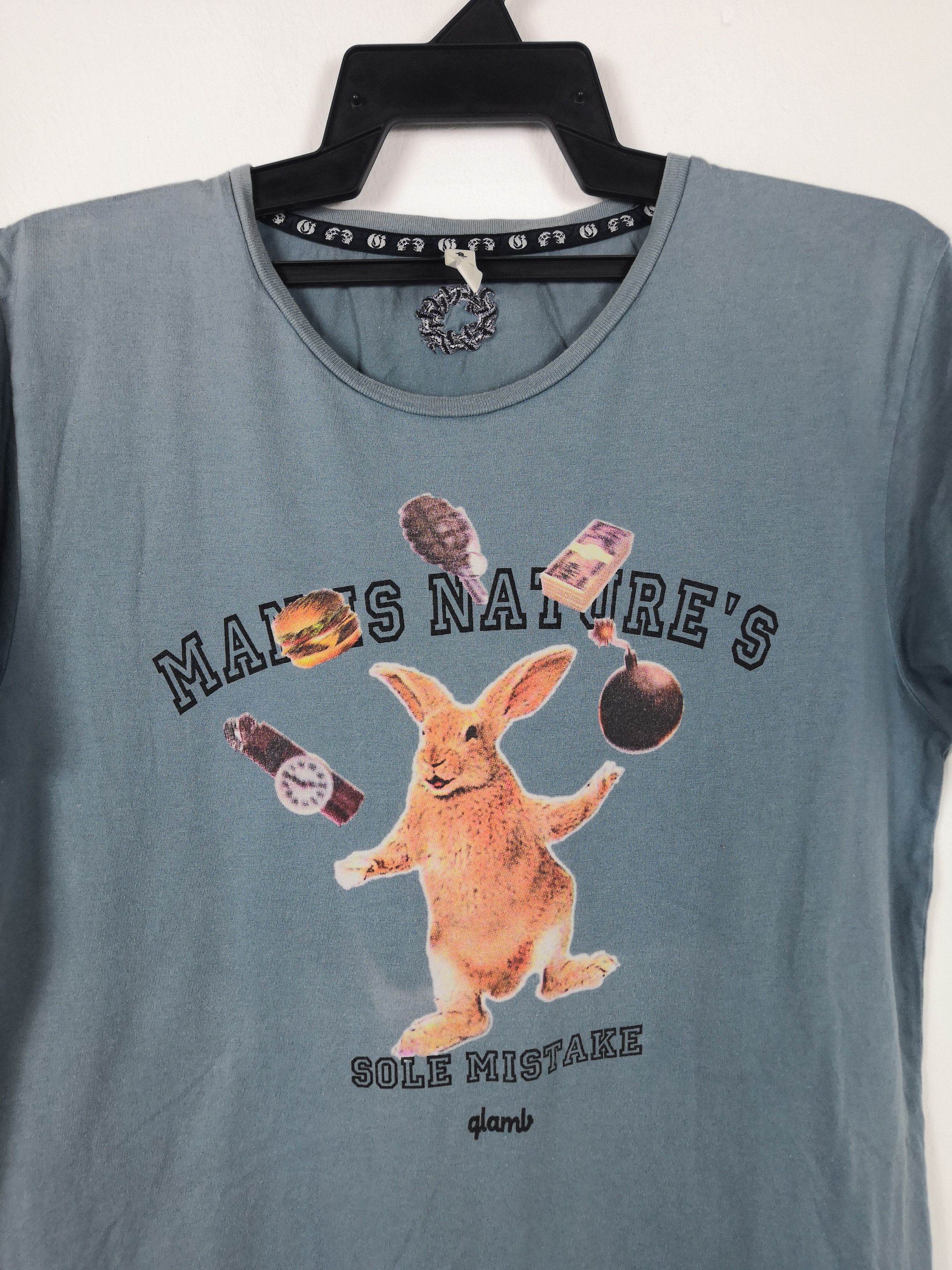 Japanese Brand Vintage Sole Mistake T-Shirt Japanese Bunny Bomb Tees Size US M / EU 48-50 / 2 - 3 Thumbnail