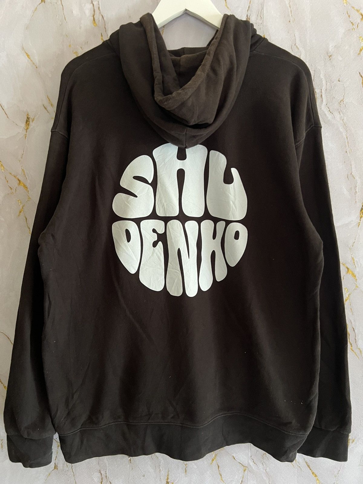 Japanese Brand 🔥 SHU DENKO HOODIE – JAPAN STREET CHAOS 🔥 Size US XXL / EU 58 / 5 - 2 Thumbnail