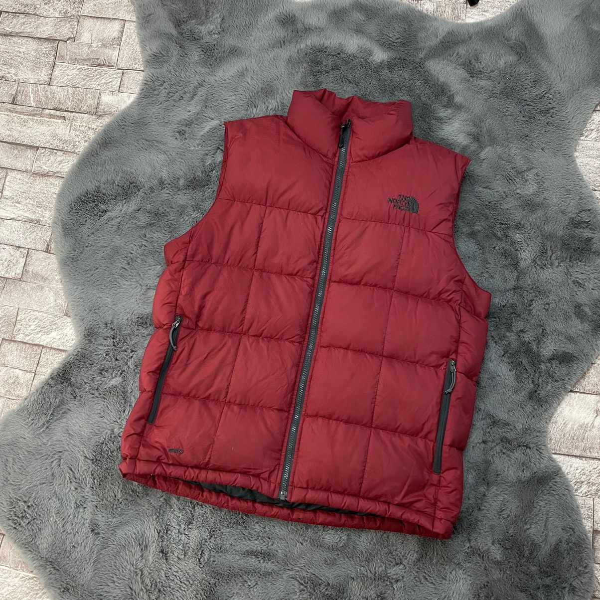 Japanese Brand × The North Face × Vintage Vintage The North Face 550 Goose Down Vest Jacket Size US L / EU 52-54 / 3 - 2 Thumbnail