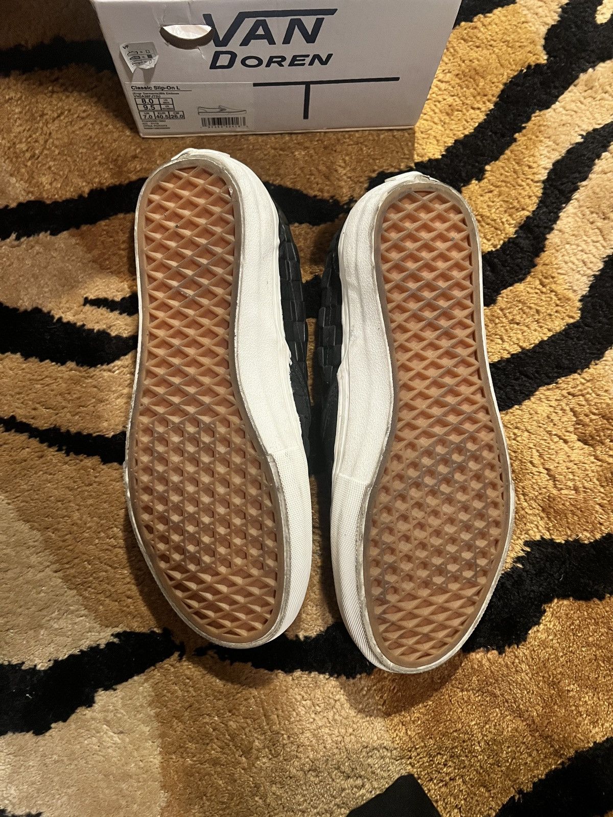 Vans Engineered Garments x Vans Leather Slip-on’s Size US 8 / EU 41 - 5 Thumbnail