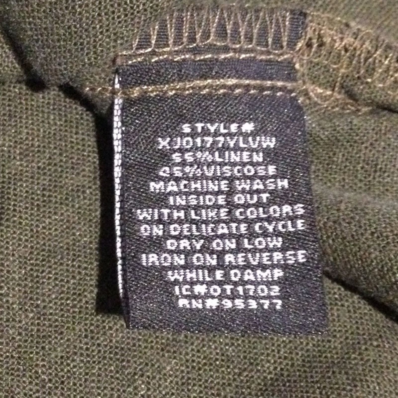 Sanctuary Sanctuary Army Green Rolltab Sleeve Lightweight Jacket Sz M Size M / US 6-8 / IT 42-44 - 13 Thumbnail