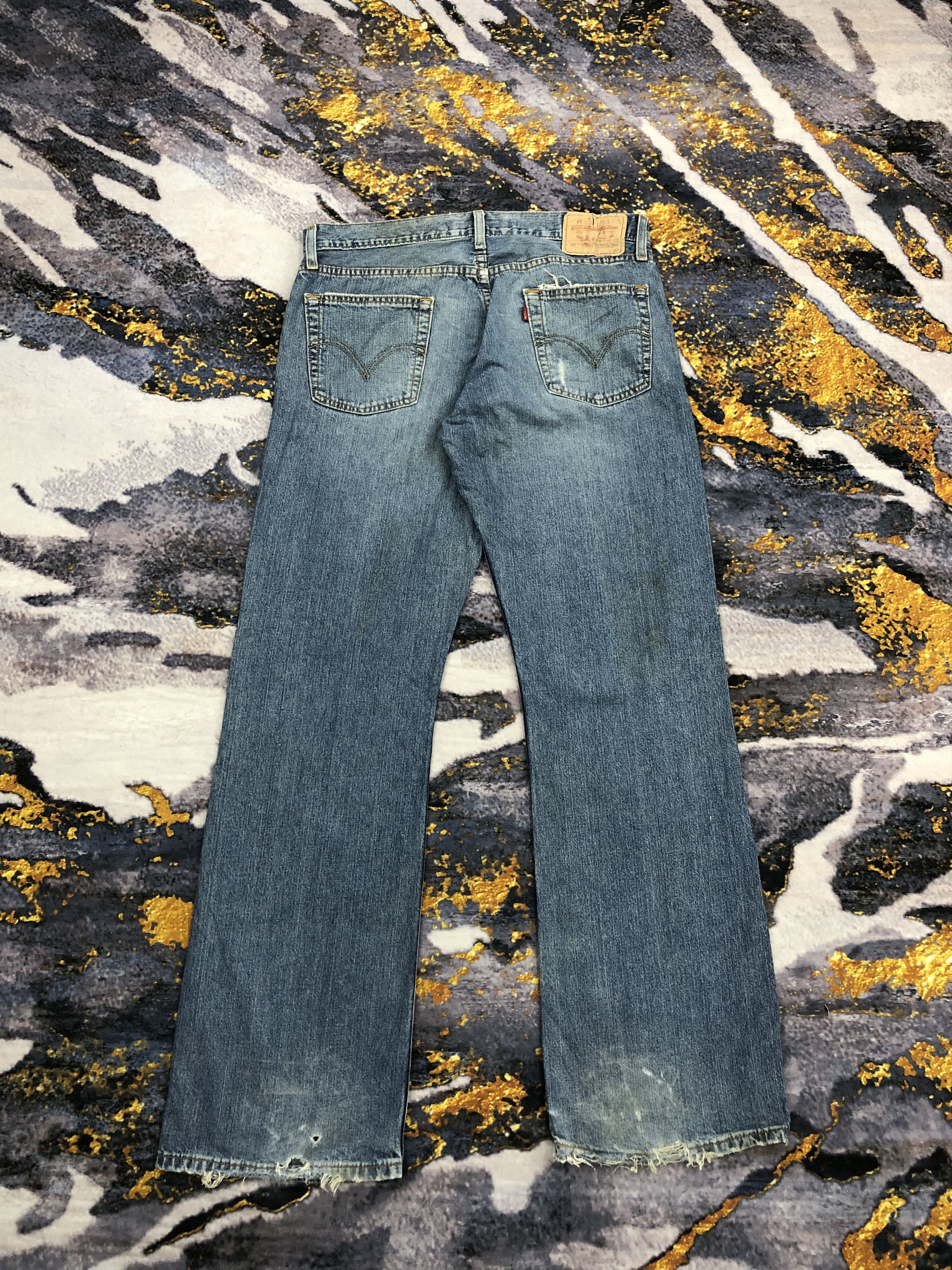 Levi's Vintage Levis 527 Flared Bootcut Jeans DPP0043 Size US 34 / EU 50 - 3 Thumbnail