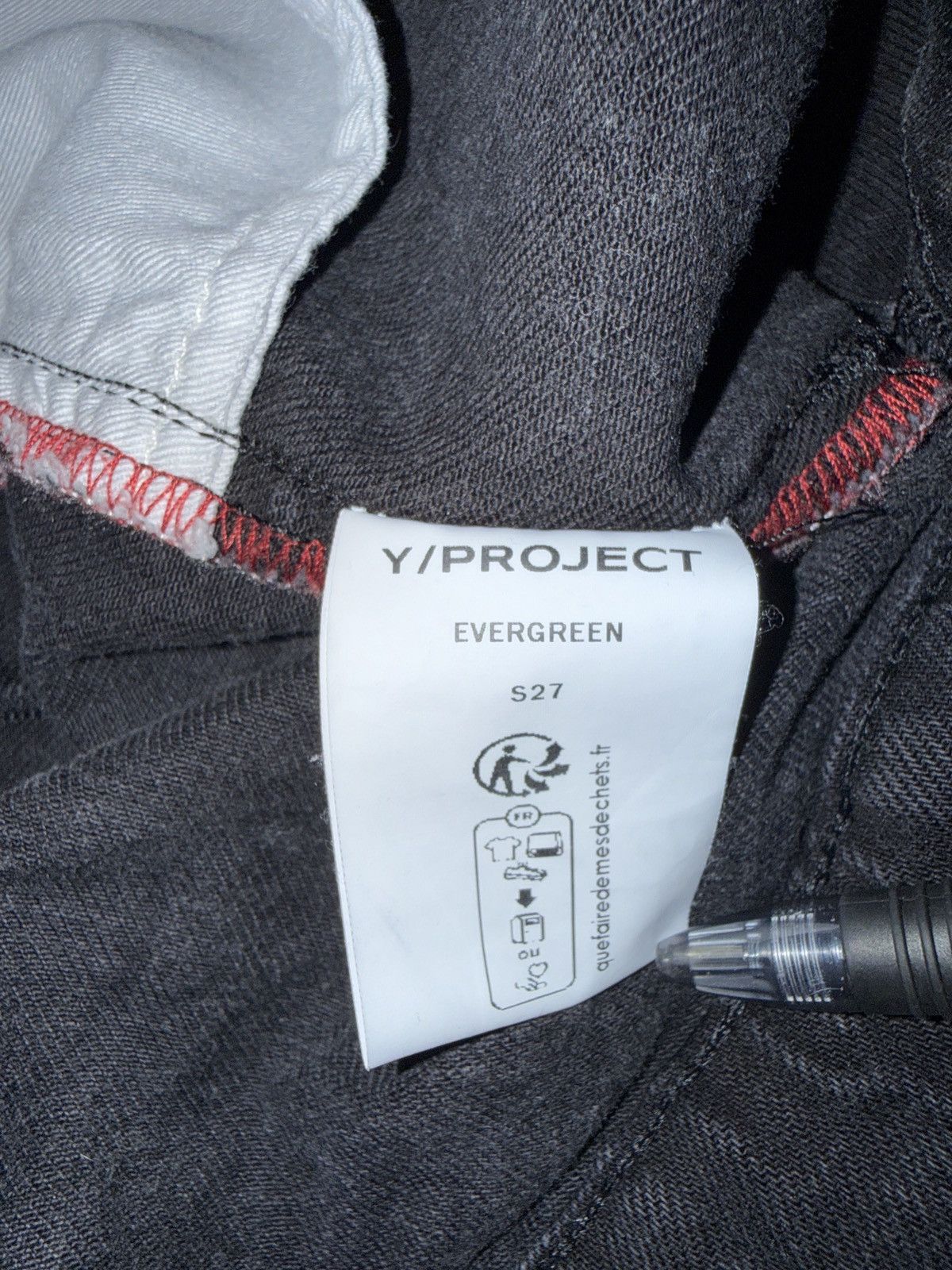 Y/Project Y/Project Evergreen Asymmetrical Waist Jeans Size US 30 / EU 46 - 7 Thumbnail