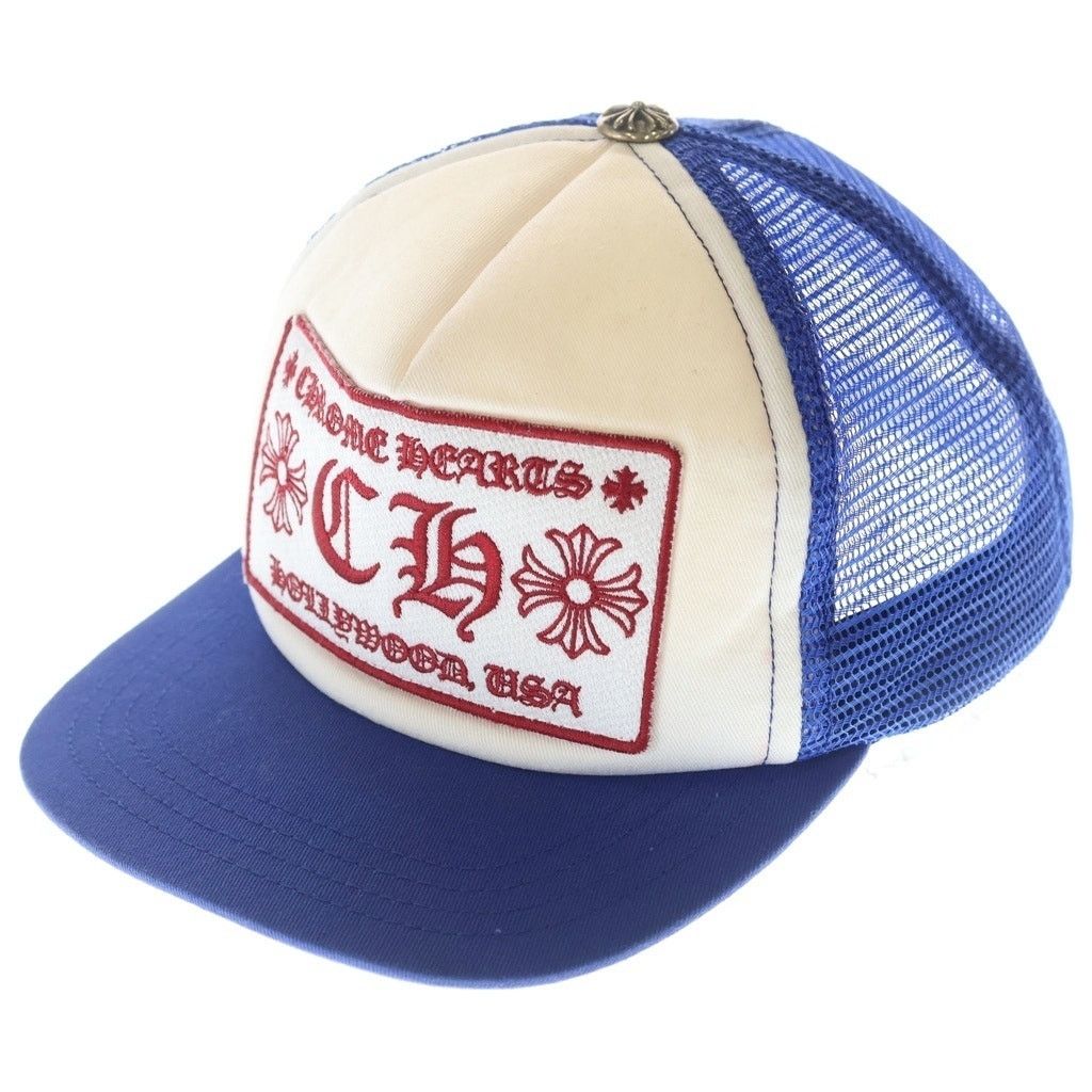 Chrome Hearts Chrome Hearts Trucker Cap Blue Red White Size ONE SIZE - 1 Thumbnail