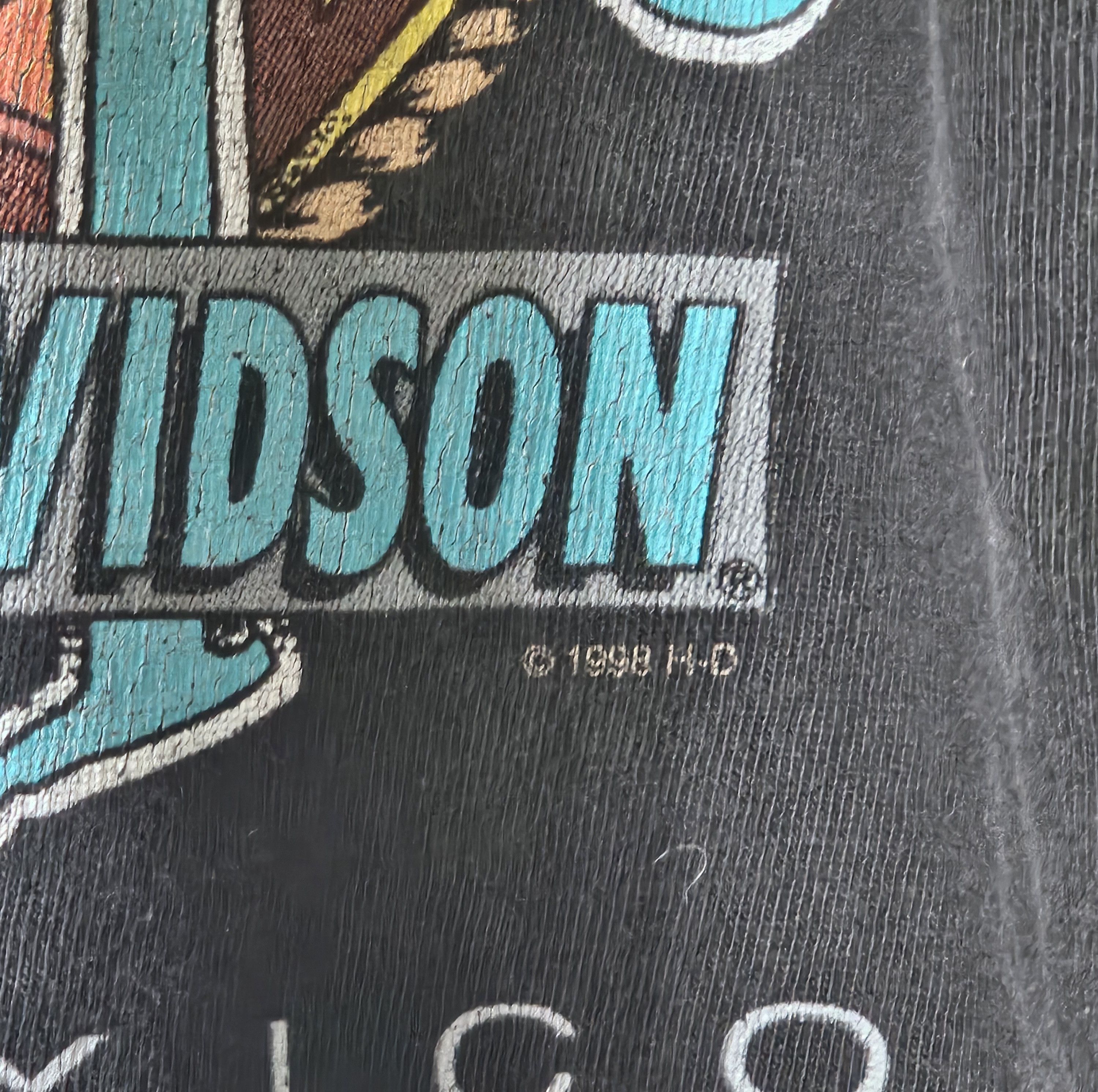 Harley Davidson Harley Davidson Eagle Dragon Santa Fe New Mexico 1998 Tee Size US M / EU 48-50 / 2 - 5 Thumbnail