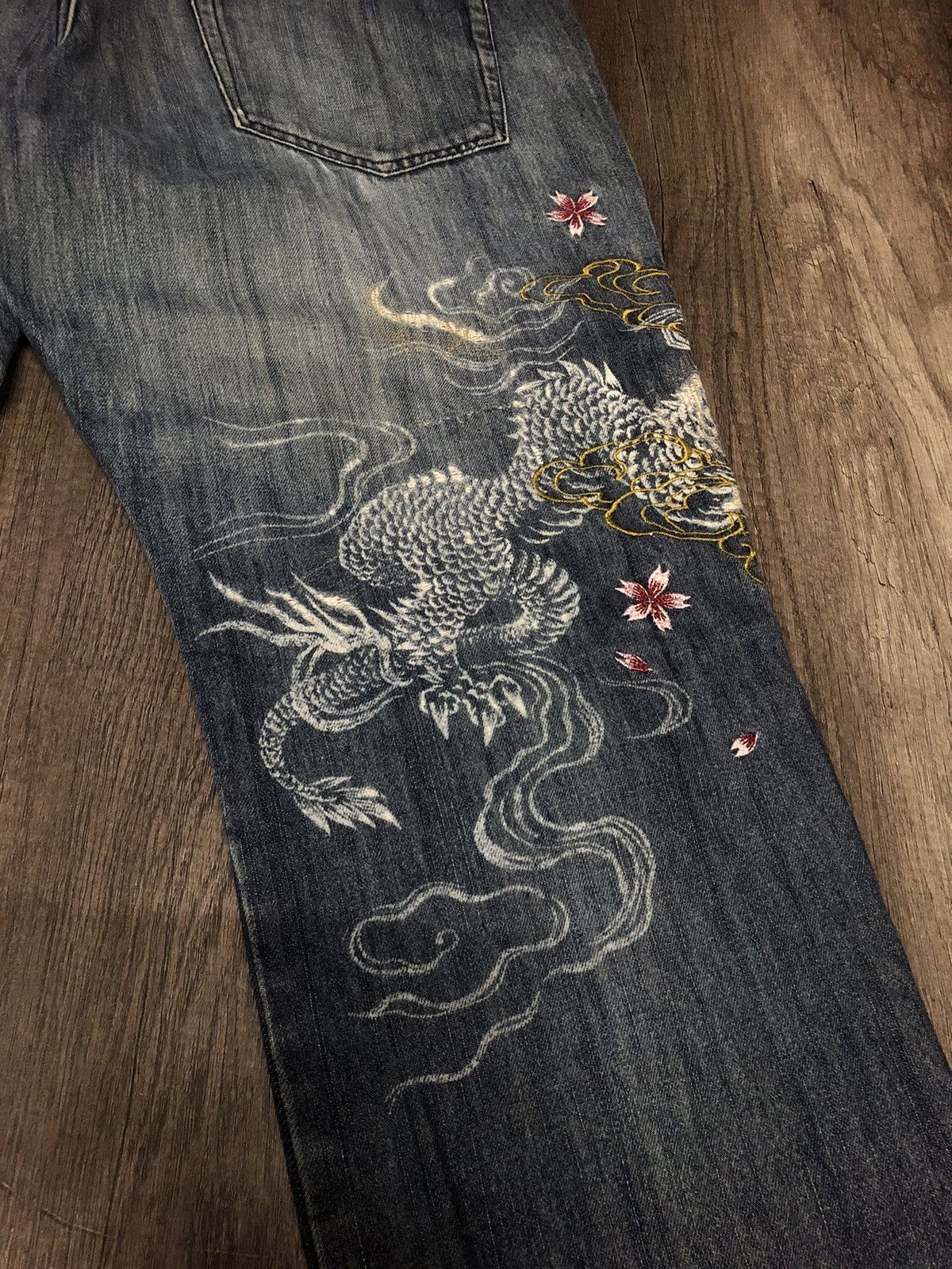 Designer × Japanese Brand VOMANIE JAPANESE JEANS SUKAJAN STYLE Size US 40 / EU 56 - 10 Thumbnail
