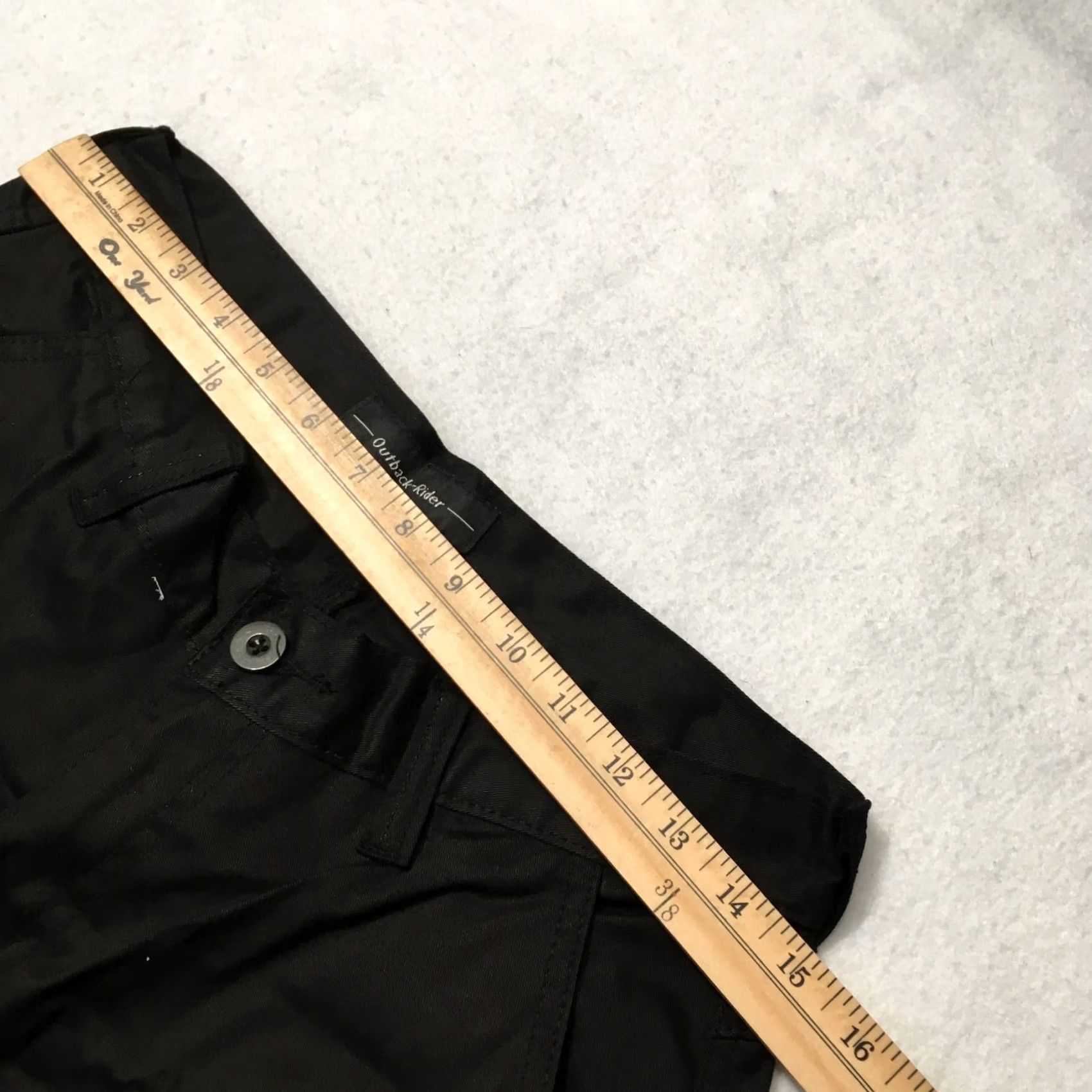 Vintage VINTAGE Outback Rider Shorts Men’s Sz 30 black canvas cargo hiking Pockets Size US 30 / EU 46 - 6 Thumbnail