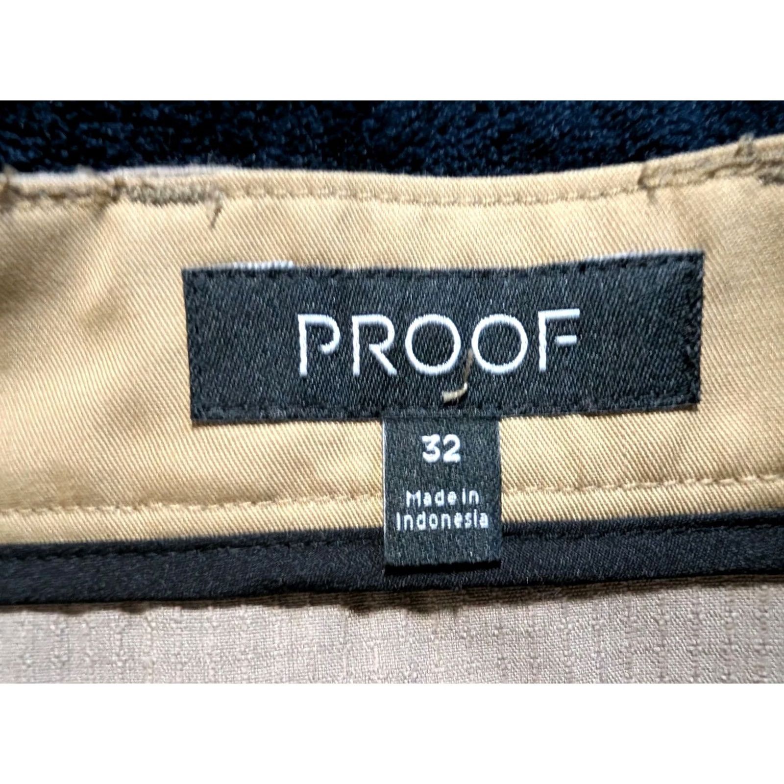 Vintage Proof Chino Shorts Beige Men's 32 Hiking Pockets Flat Front Outdoor Check Chino Men's Shorts 32 Beige Pocket Slash Pocket Casual Outdoor Proof Size US 32 / EU 48 - 5 Thumbnail