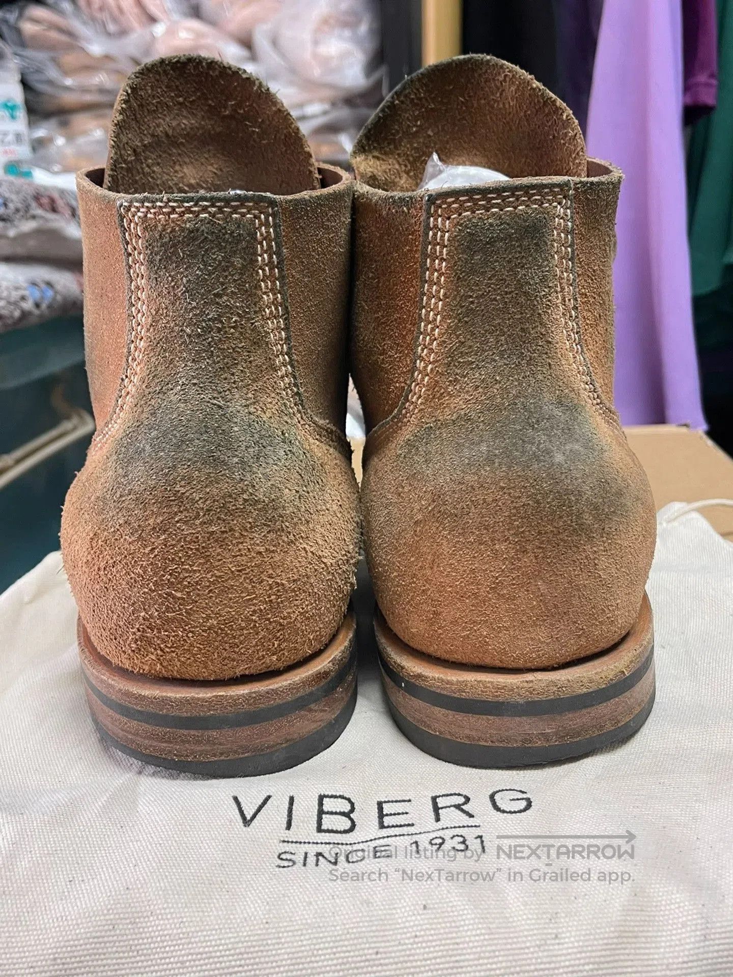 Viberg Viberg Horween CXL Suede Boots. Size US 10 / EU 43 - 2 Thumbnail