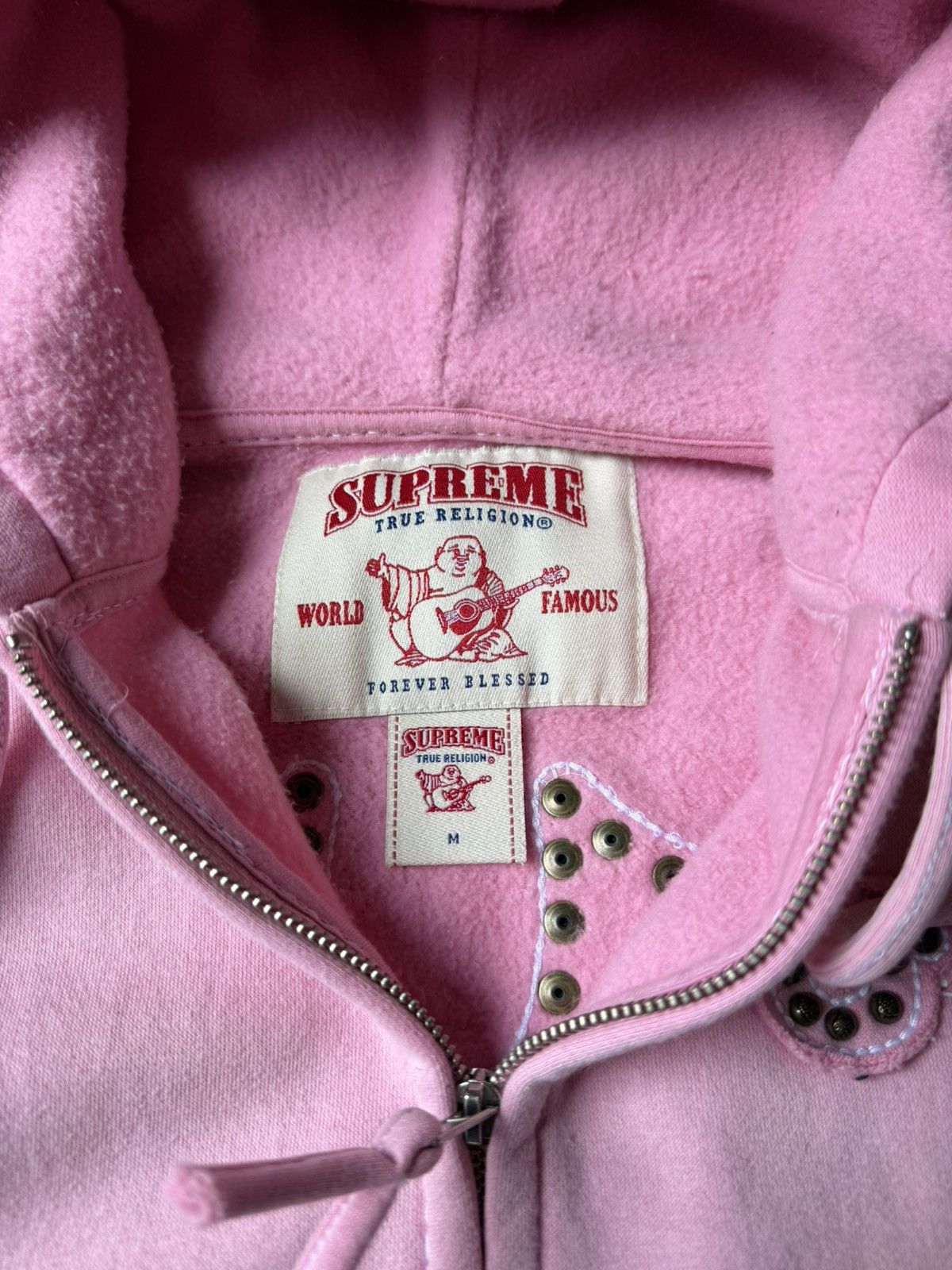 Supreme × True Religion Supreme True Religion Zip Hoodie Size US M / EU 48-50 / 2 - 3 Thumbnail