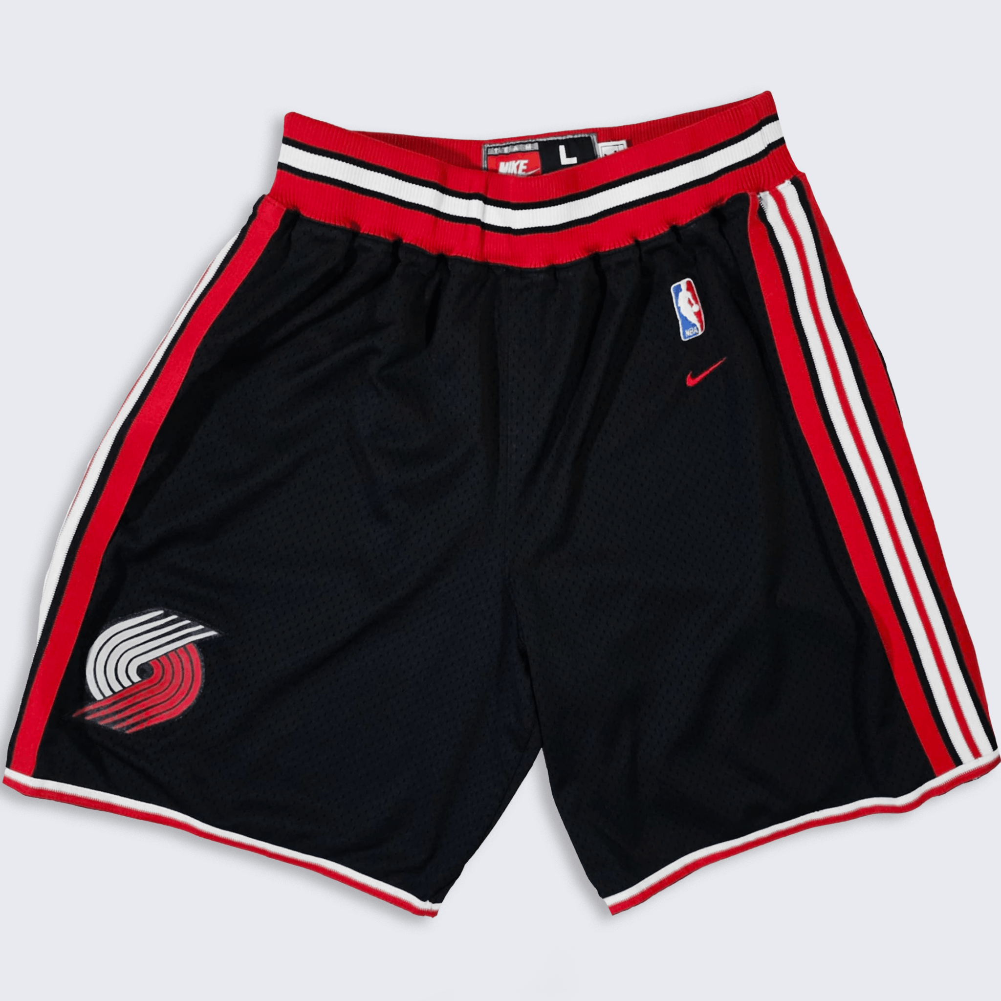 NBA × Nike × Vintage Portland Trail Blazers Vintage Rewind Basketball Shorts Size US 40 / EU 56 - 1 Thumbnail