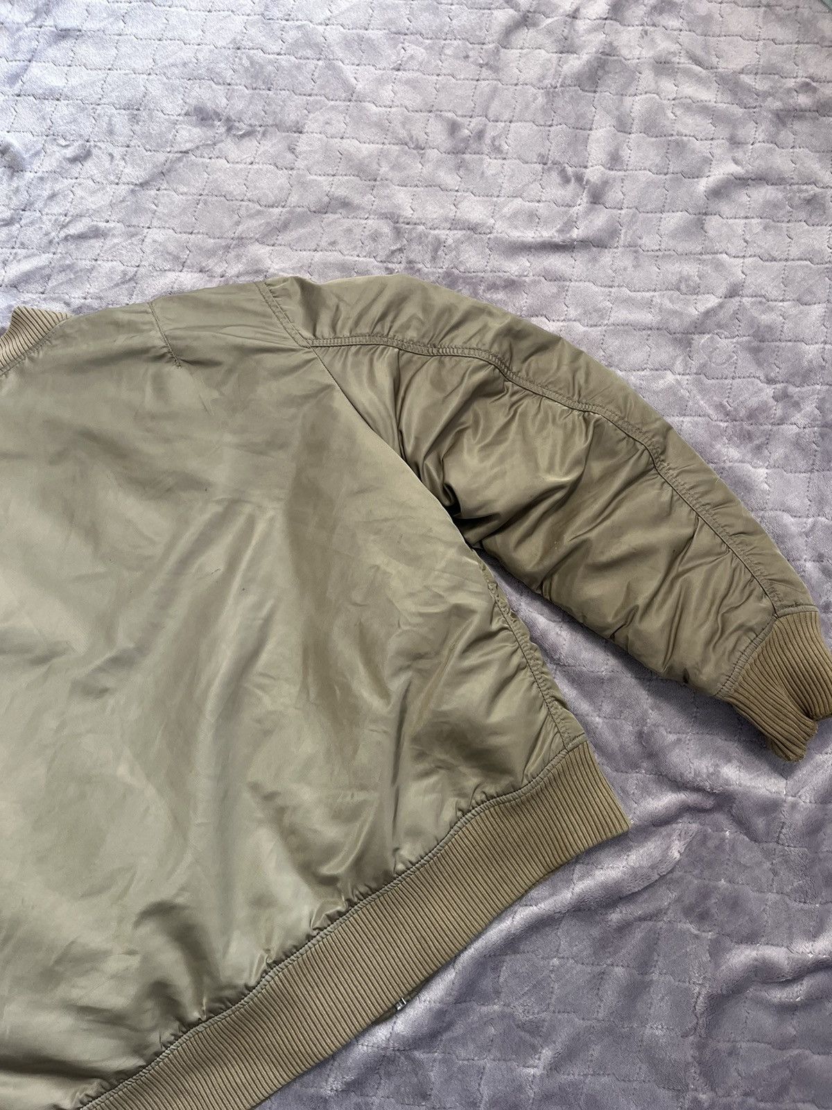Alpha Industries 💥VINTAGE ALPHA INDUSTRIES MA-1 BOMBER Size US XXL / EU 58 / 5 - 12 Thumbnail