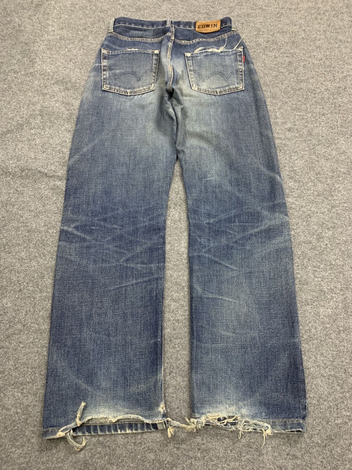 Edwin DISTRESSED EDWIN 505SX SELVEDGE. Size US 28 / EU 44 - 2 Thumbnail