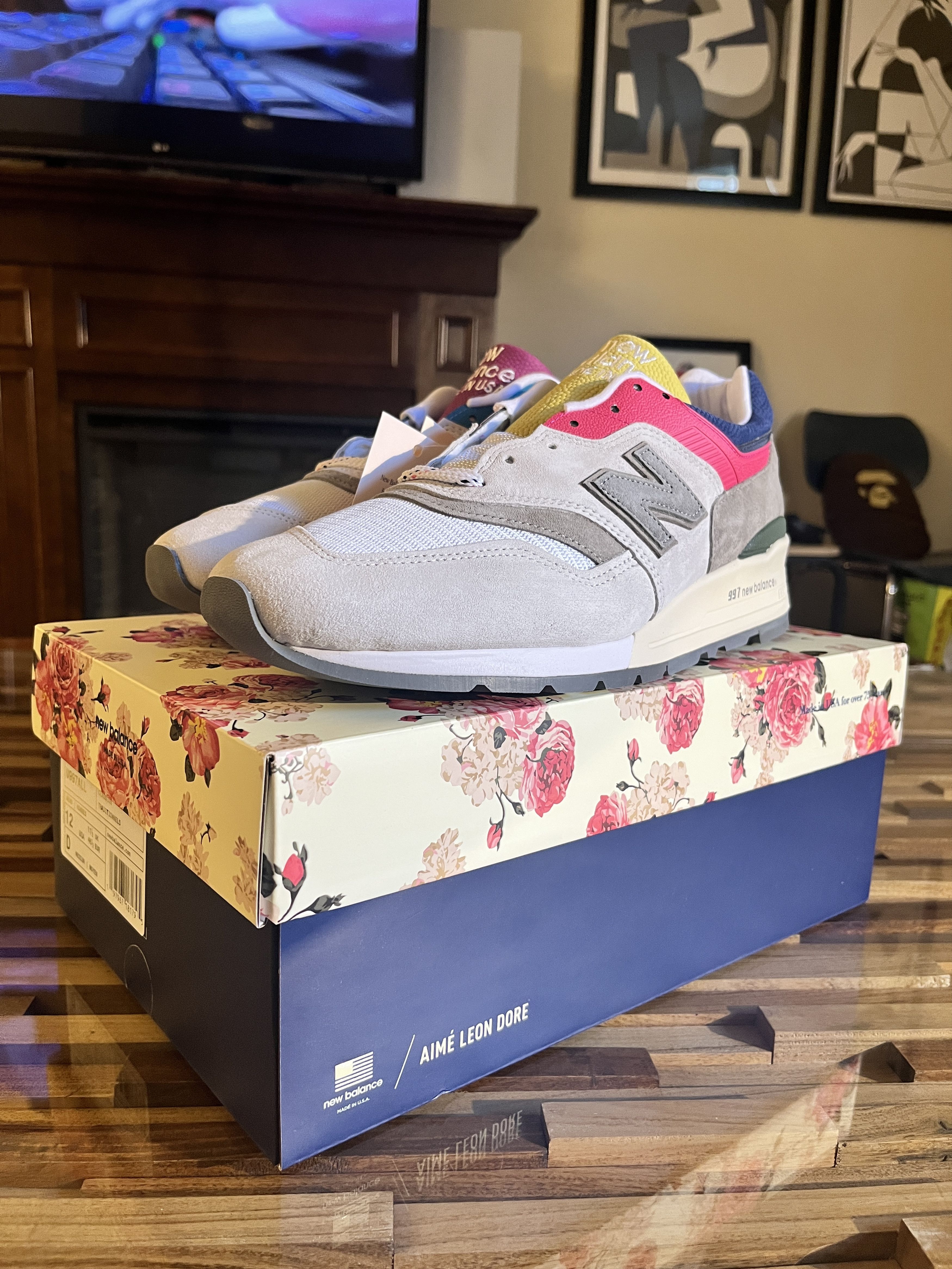 Aime Leon Dore × New Balance 997 OG Mismatch (Deadstock) Size US 12 / EU 45 - 4 Thumbnail